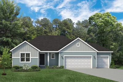 Prairie with 3 Car - Walkout