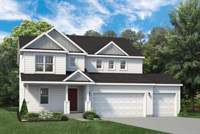 English Cottage with 3 Car - Walkout