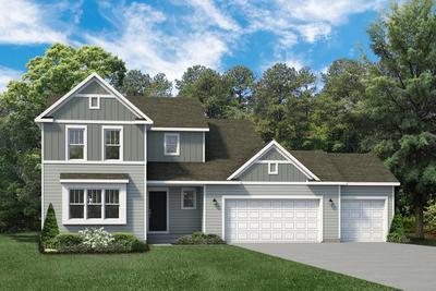 English Cottage with 3 Car - Lookout
