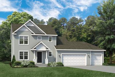 English Cottage with 3 Car - Lookout