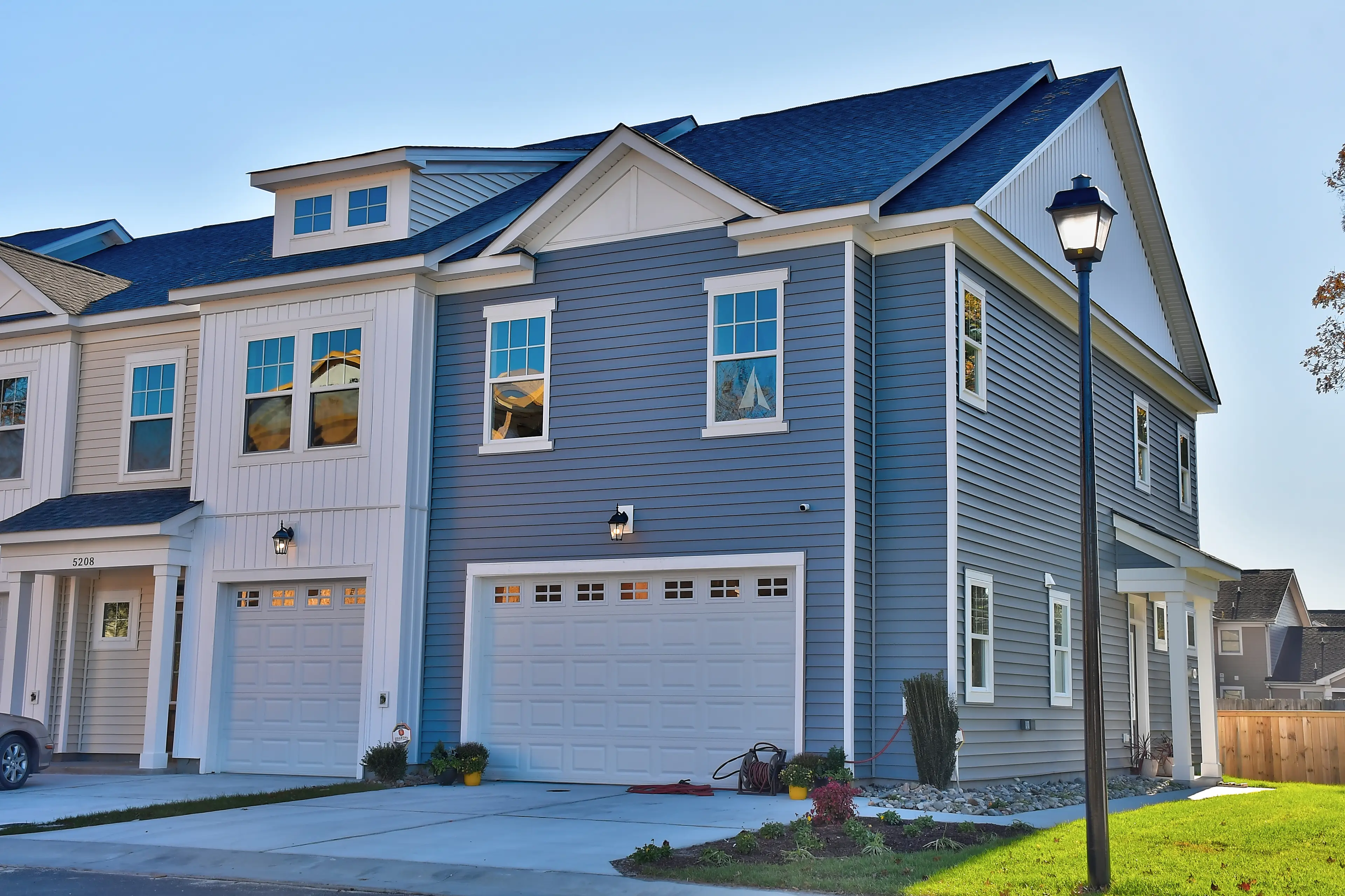 Slide - All Townhomes have a One or Two-Car Garage