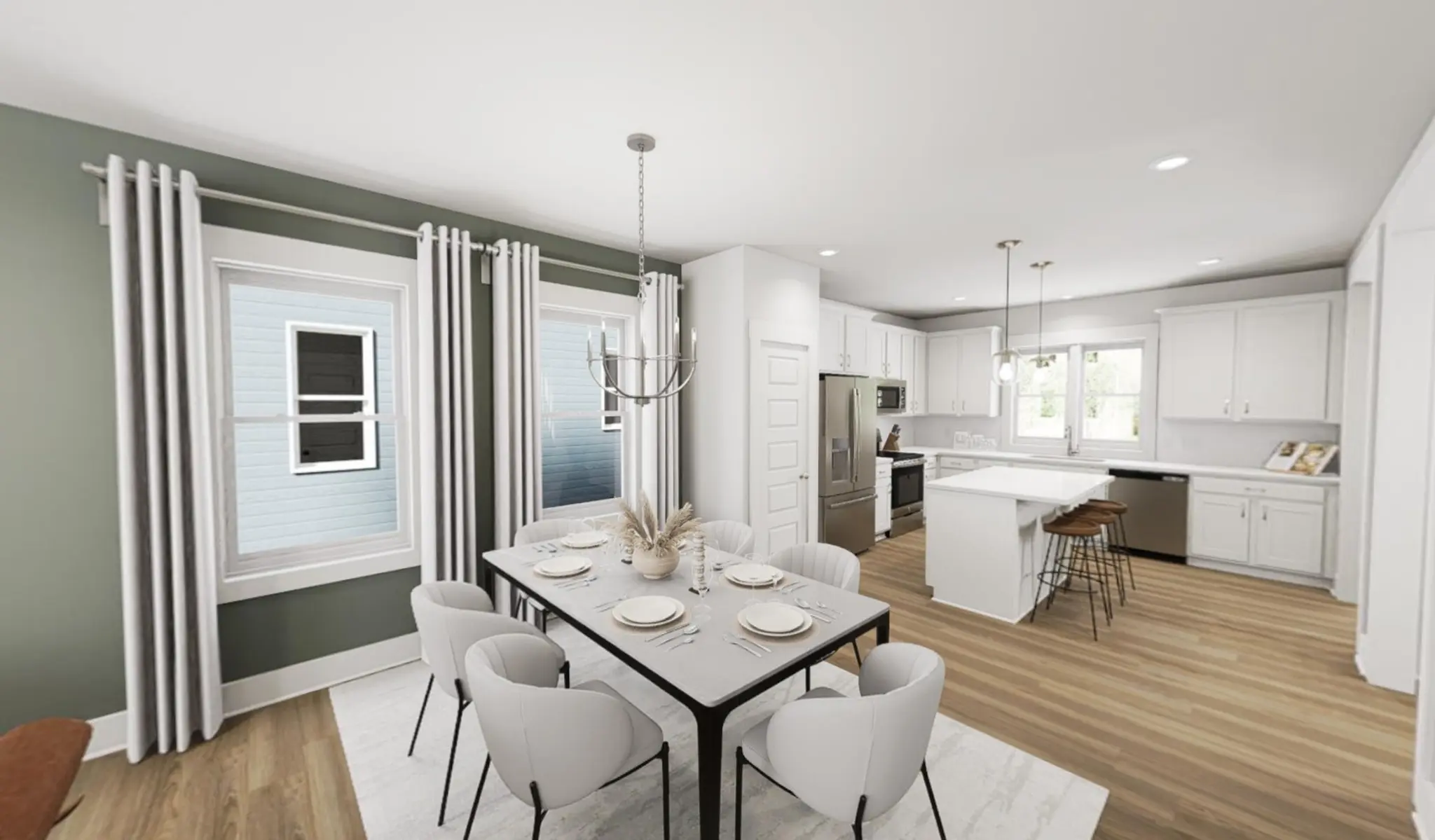 Classic White Button Down - Dining Kitchen - Rock_c51yhIkyU5TGtuiq - Thumbnail