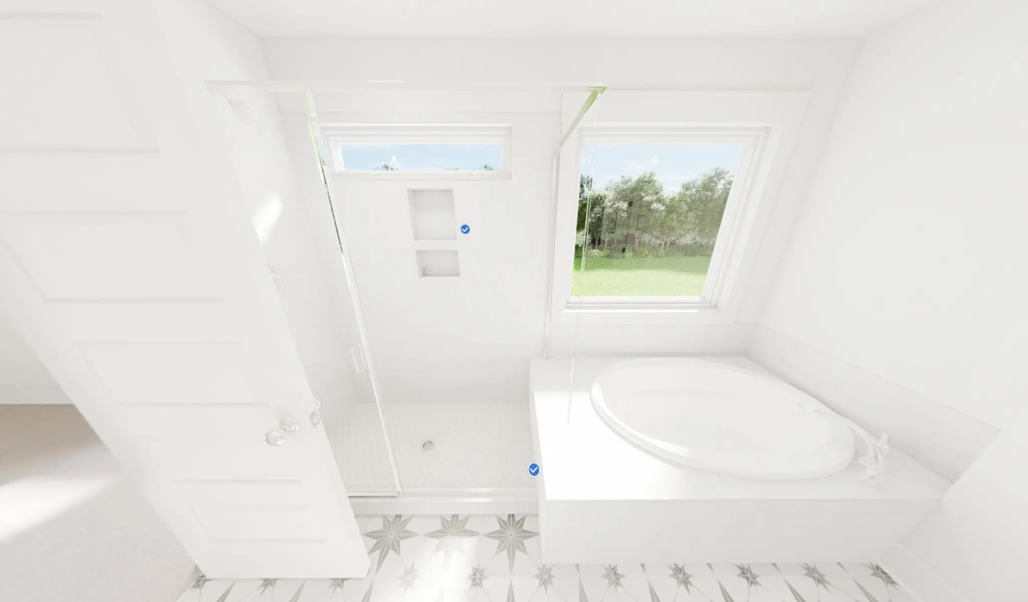 Sonny Cher - Primary Shower - Blue Satin_tbeL35YcQjasppRI - Thumbnail