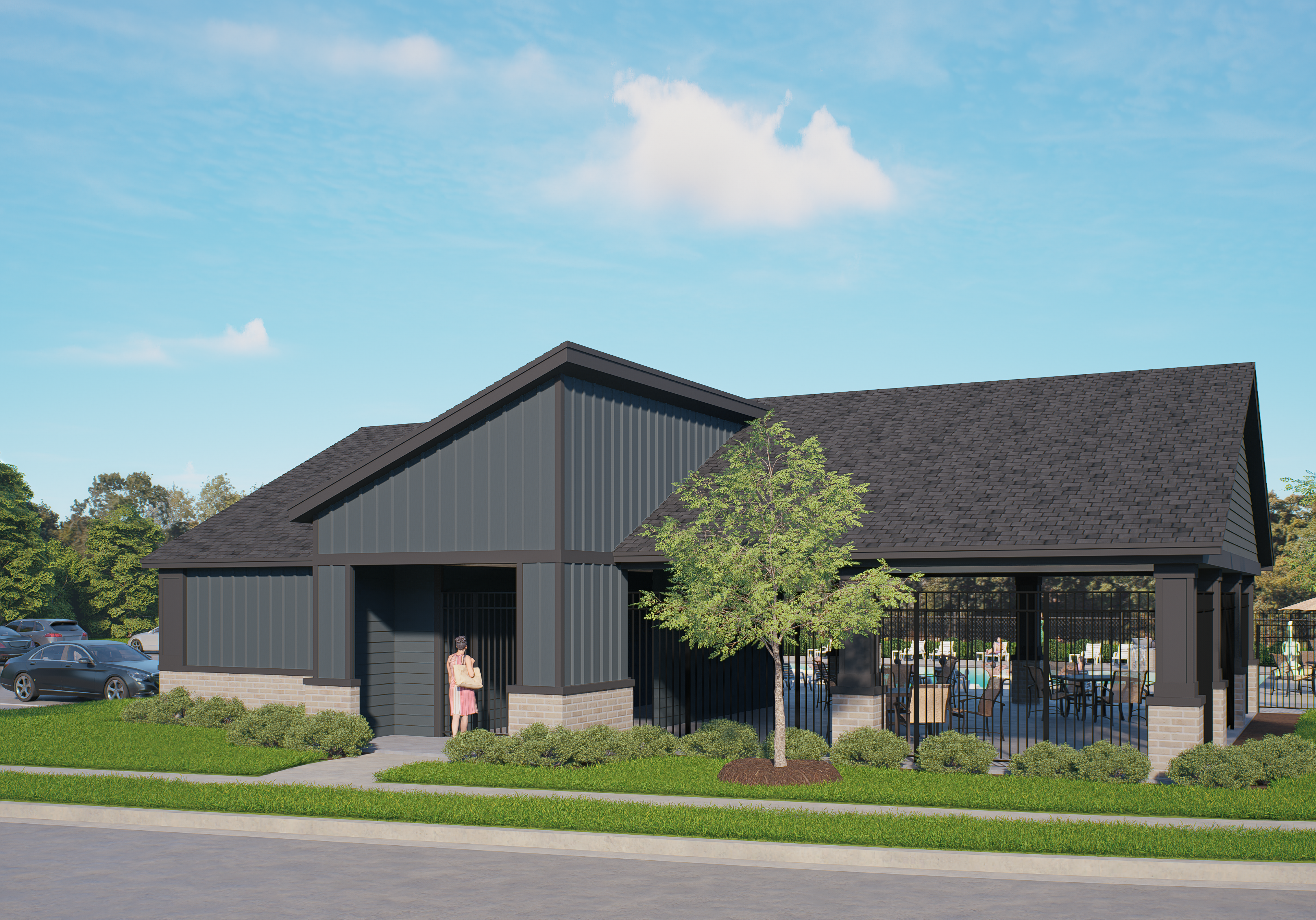 Townes at Lienemann Amenity Renderings