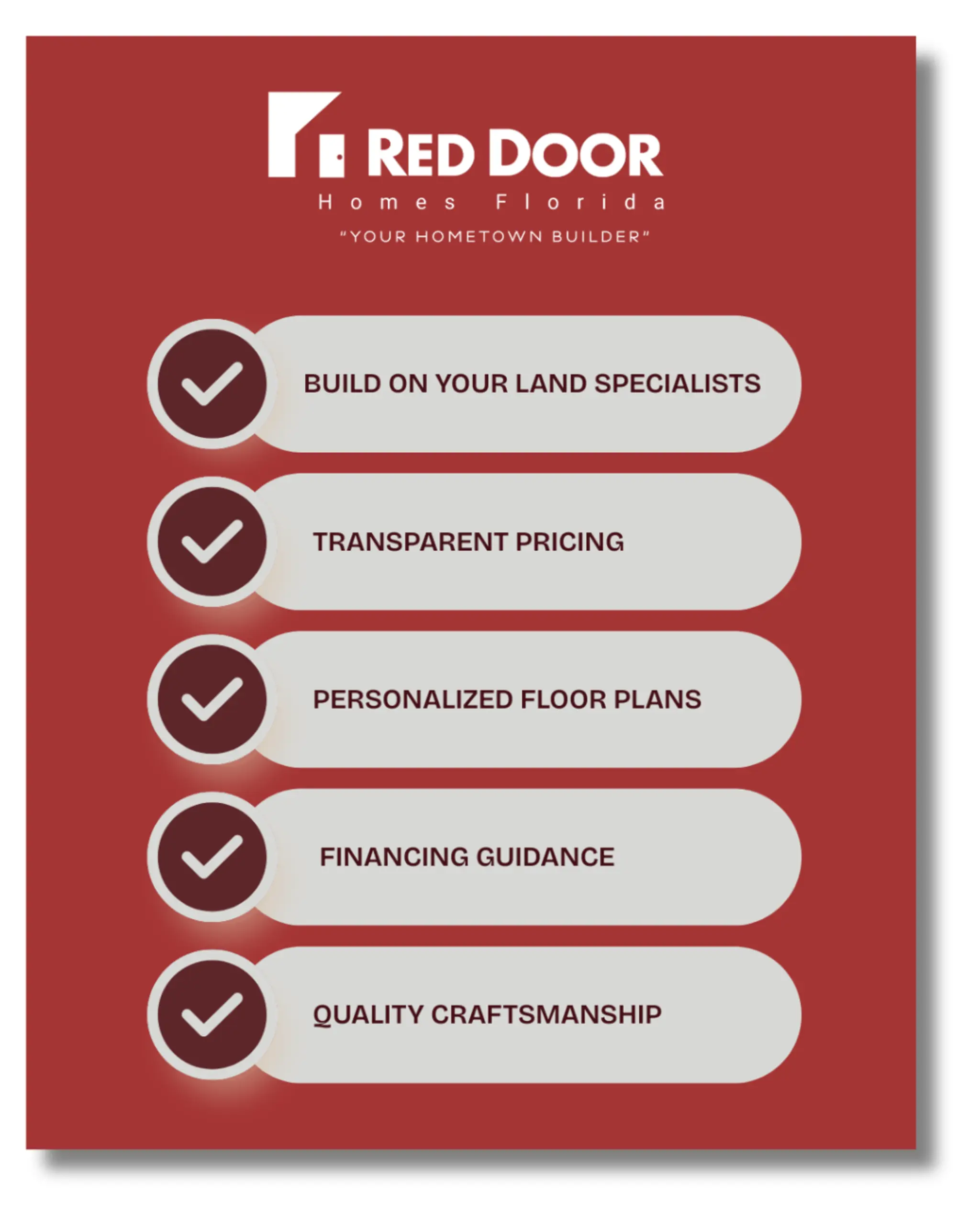 Thumbnail: WHY FAMILIES CHOOSE RED DOOR HOMES