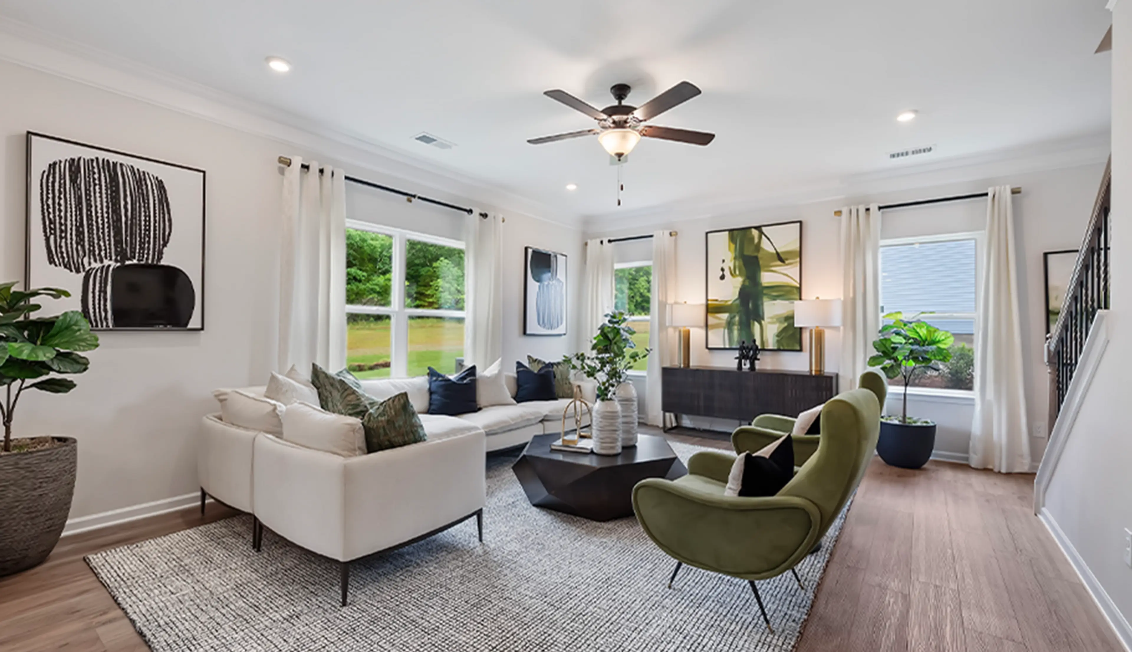 Slide - Open-Concept Living Areas