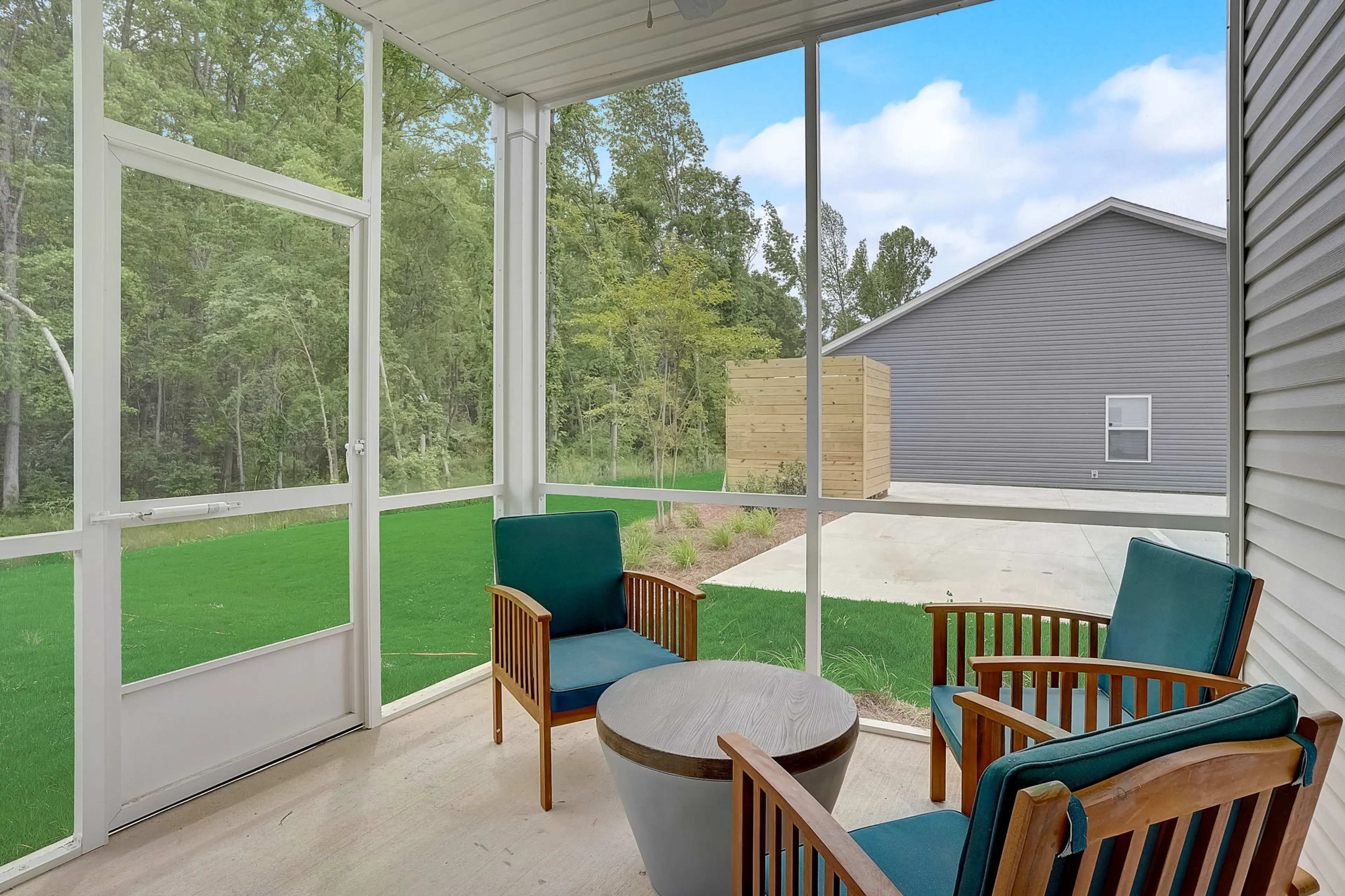 Slide - The Braselton ll - Covered Patio