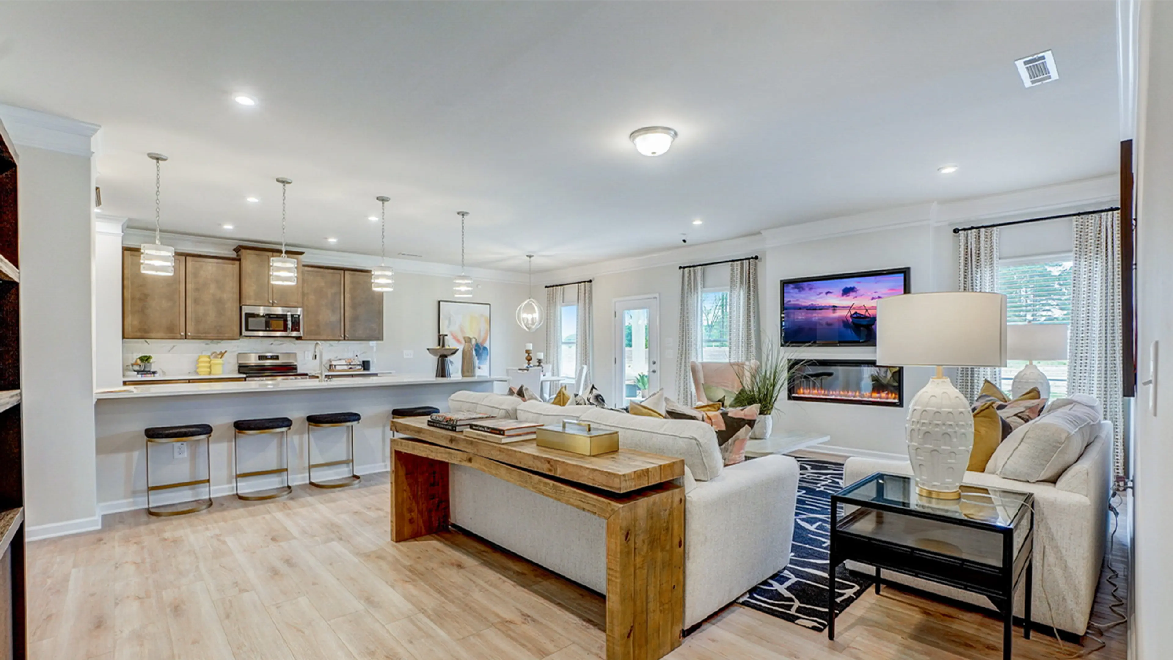 Slide - Open-Concept Living Areas