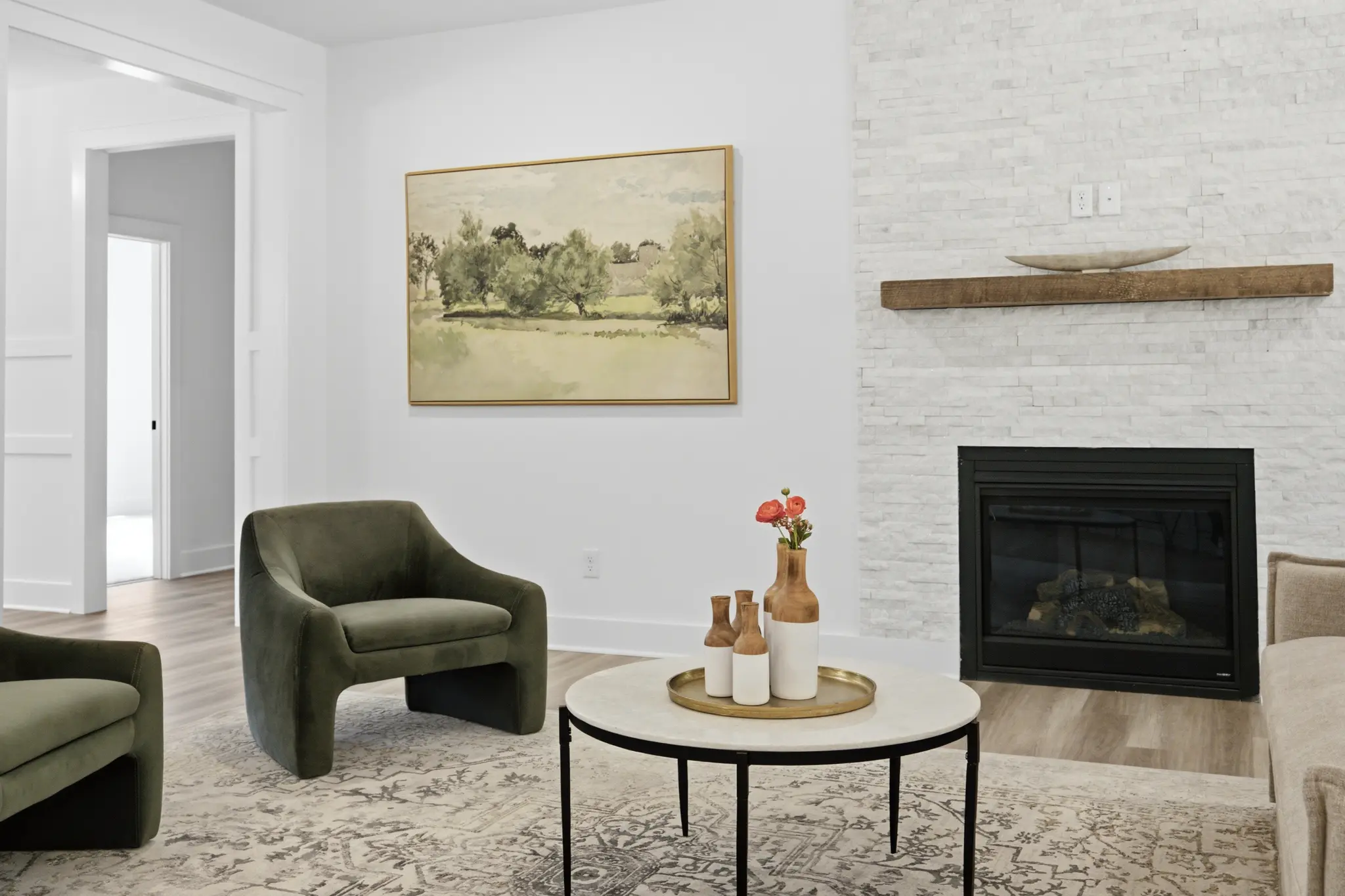Windsor, Optional Fireplace