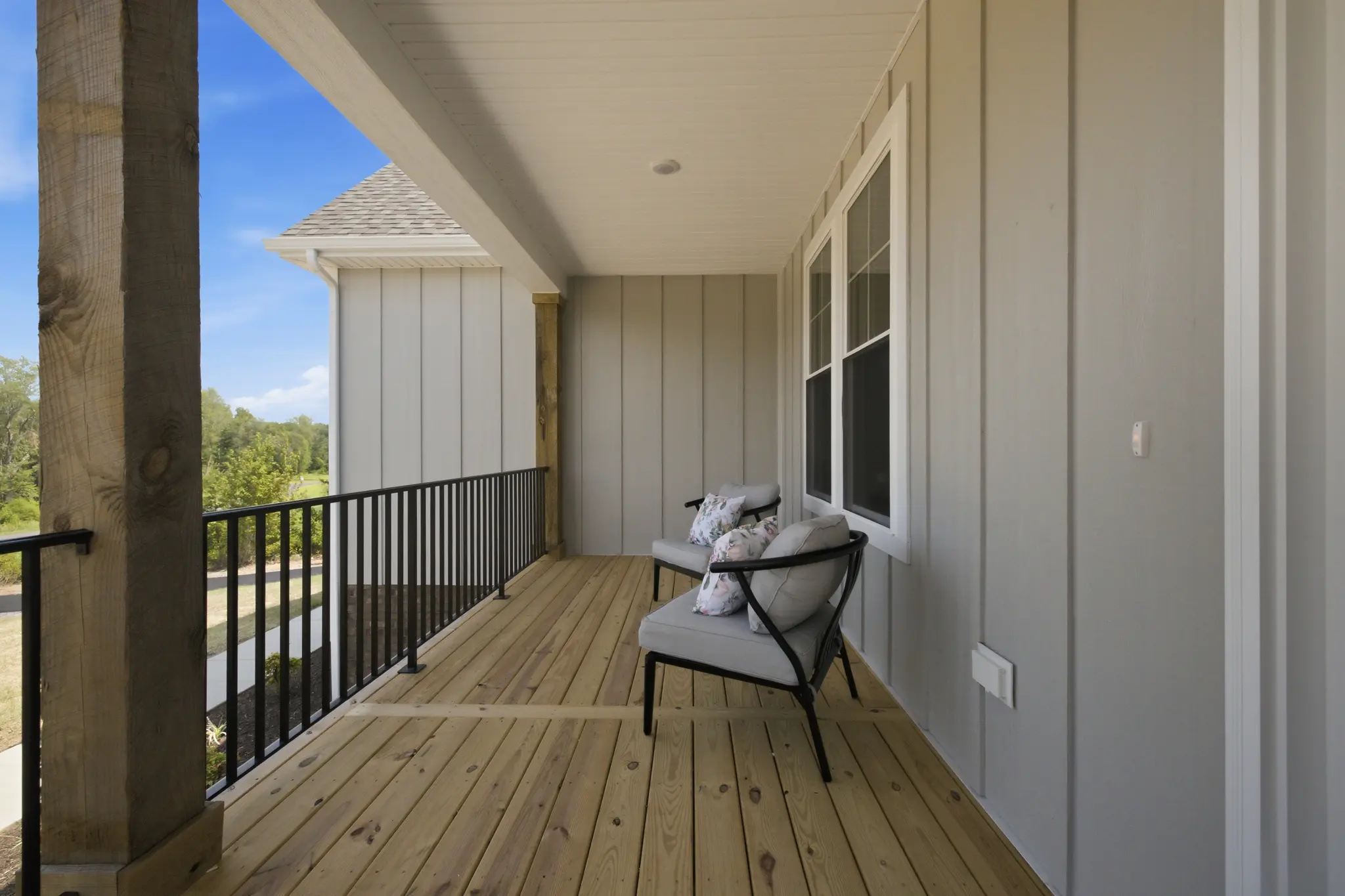 Windsor Farmhouse Front Porch