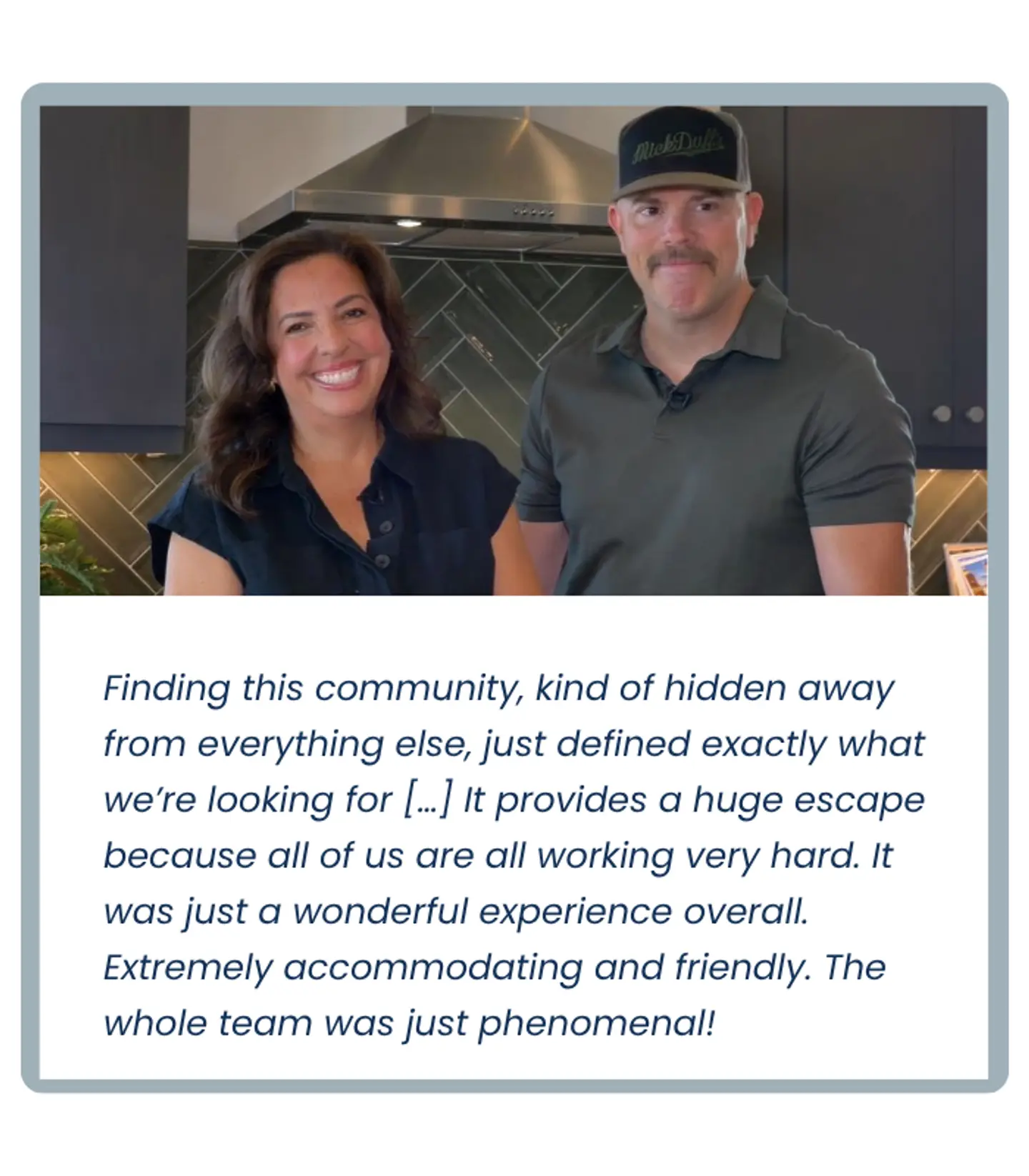 Testimonial: Michelle & Anthony