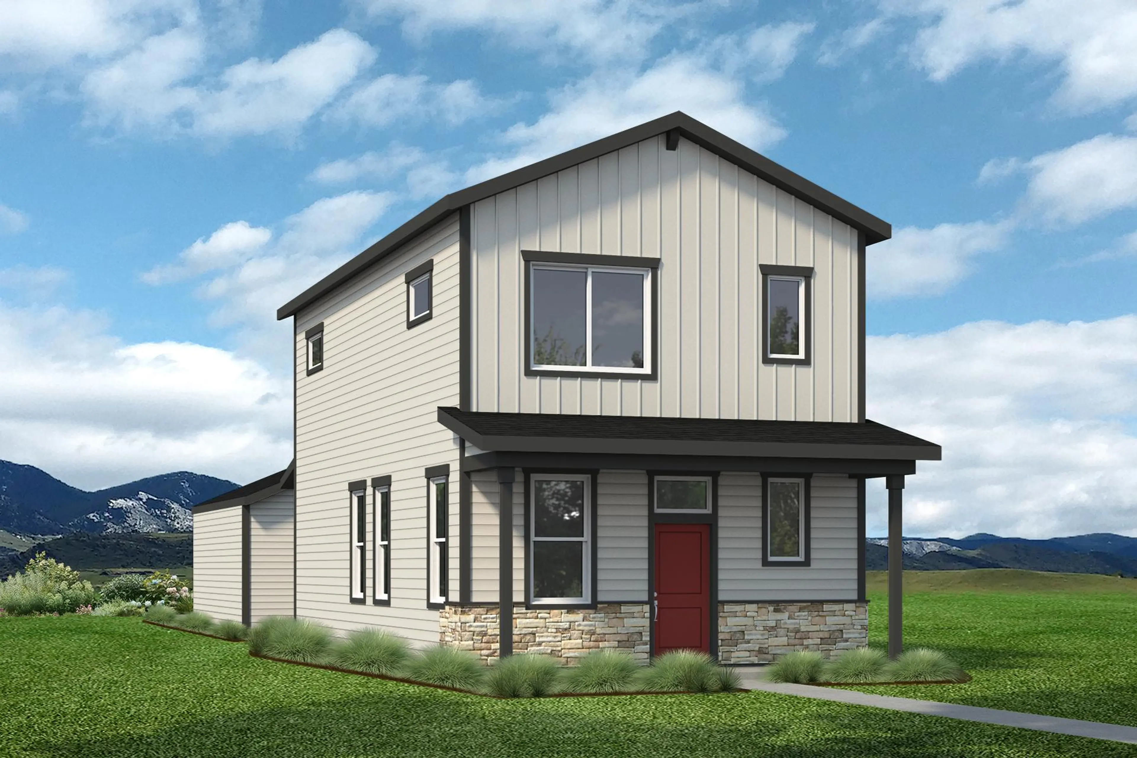 Craftsman 2 Car Front View 2