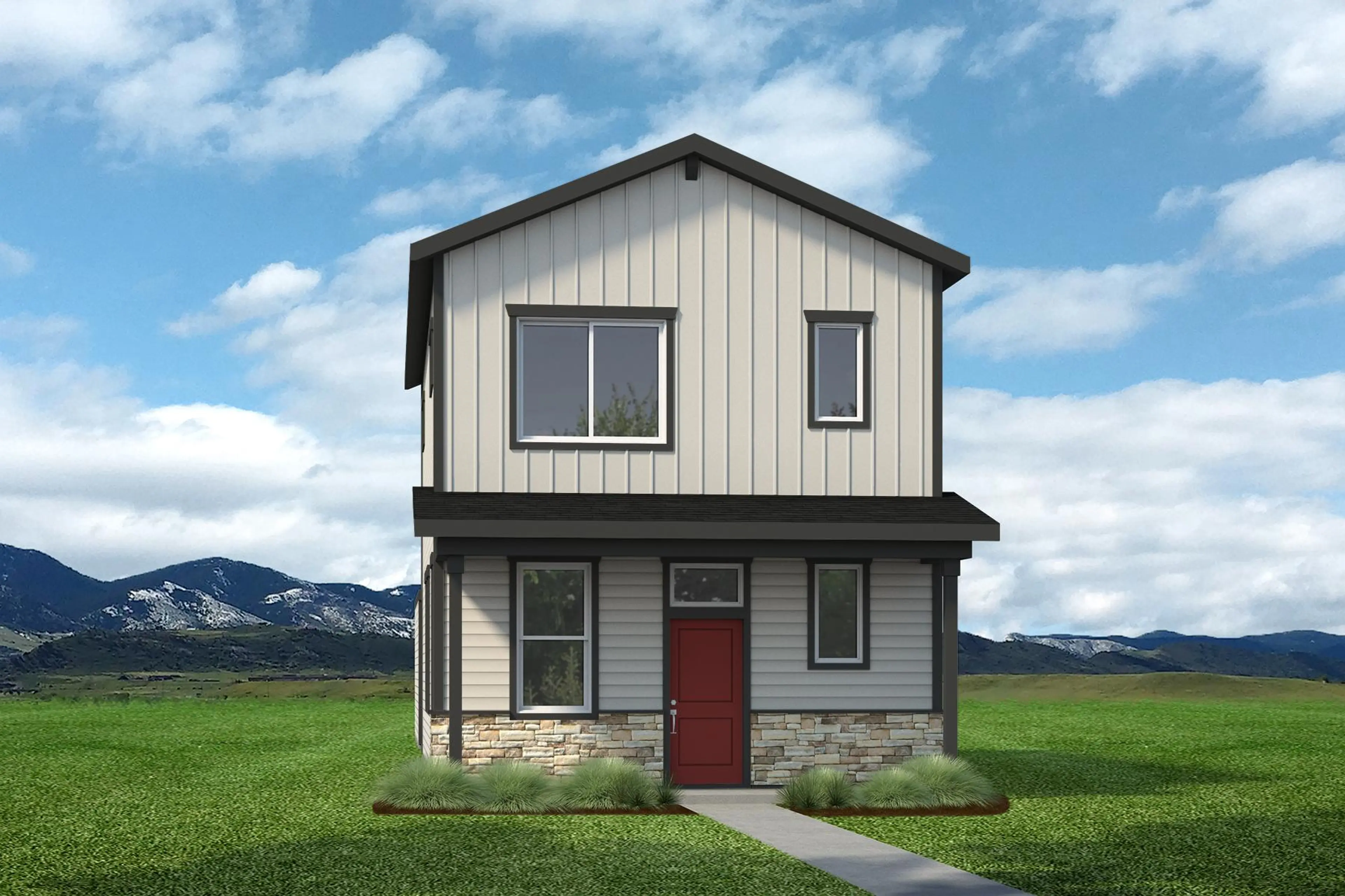 Craftsman 2 Car Front View 1