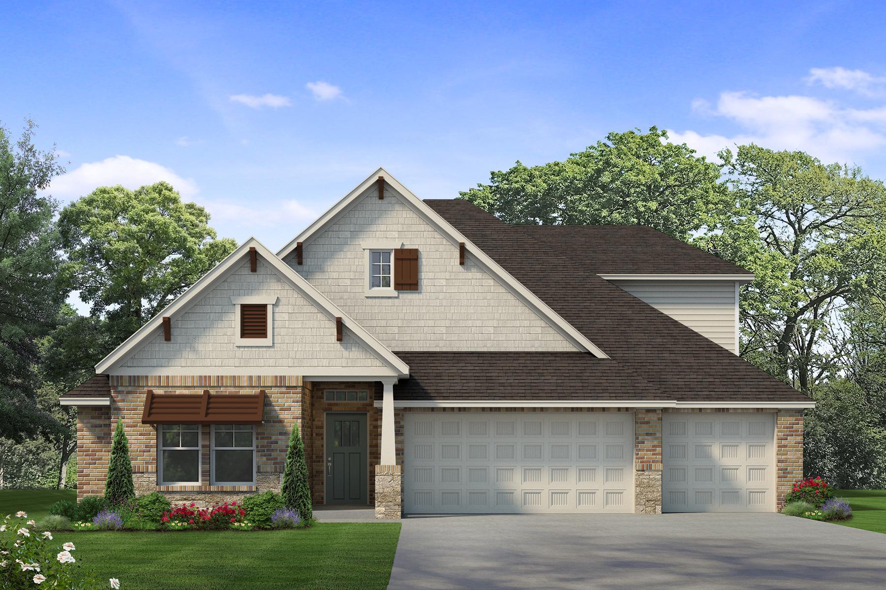 Craftsman with 2nd Story