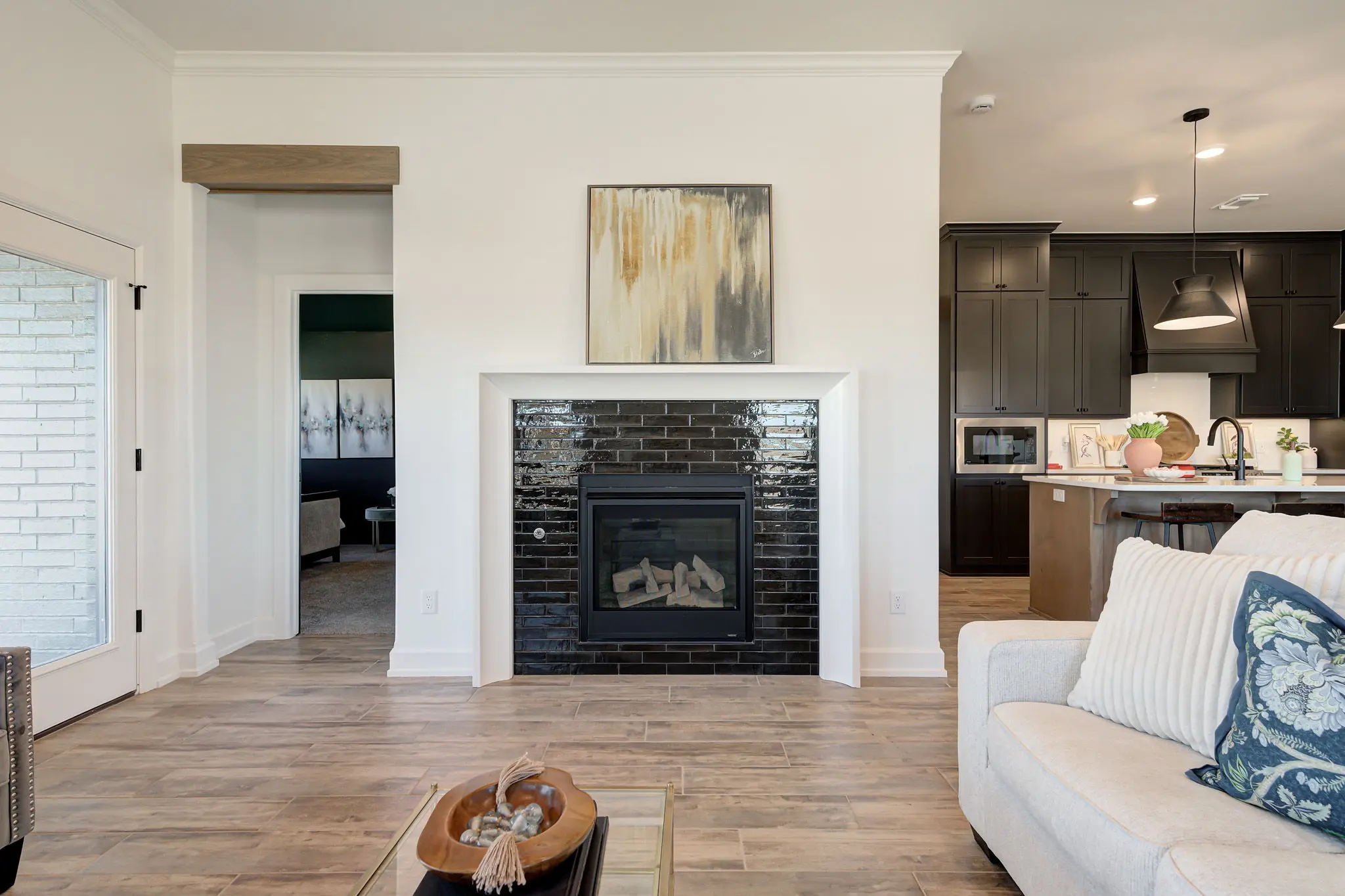 Example of Staged Boston floor plan - Features and Finishes may vary based on product availability