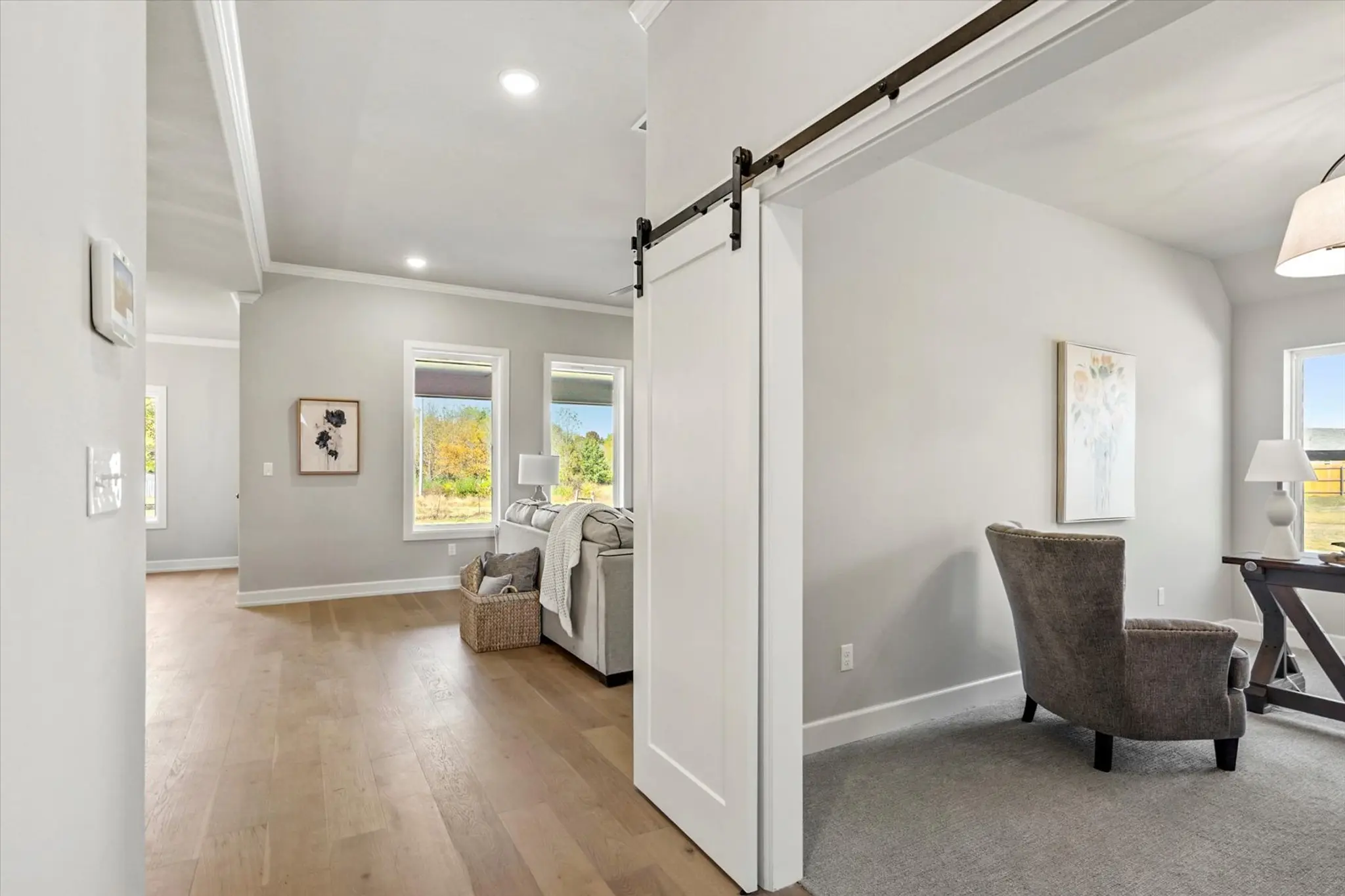 Example of Staged Brant Point floor plan - Features and Finishes may vary based on product availability