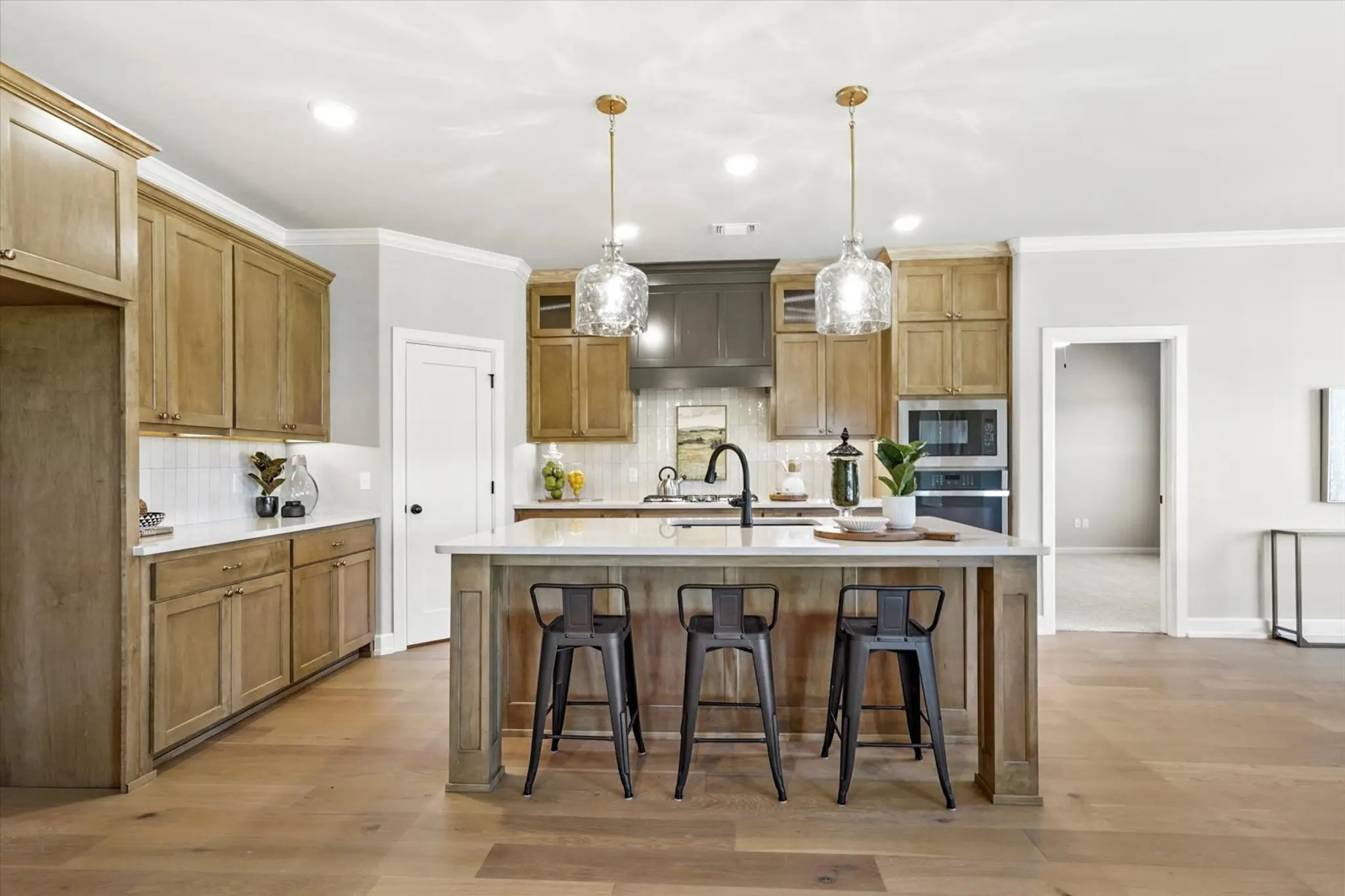 Example of Staged Brant Point floor plan - Features and Finishes may vary based on product availability