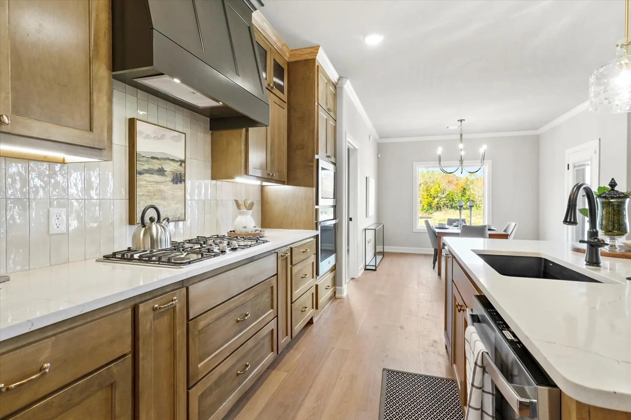 Example of Staged Brant Point floor plan - Features and Finishes may vary based on product availability