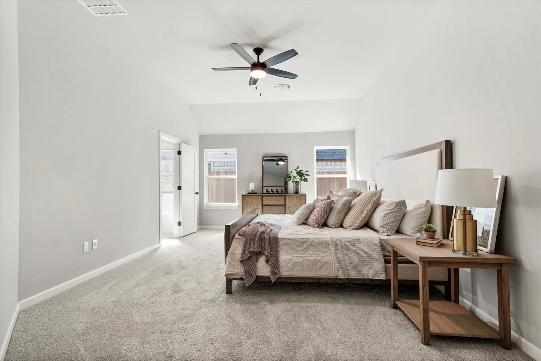 Example of Staged Brant Point floor plan - Features and Finishes may vary based on product availability