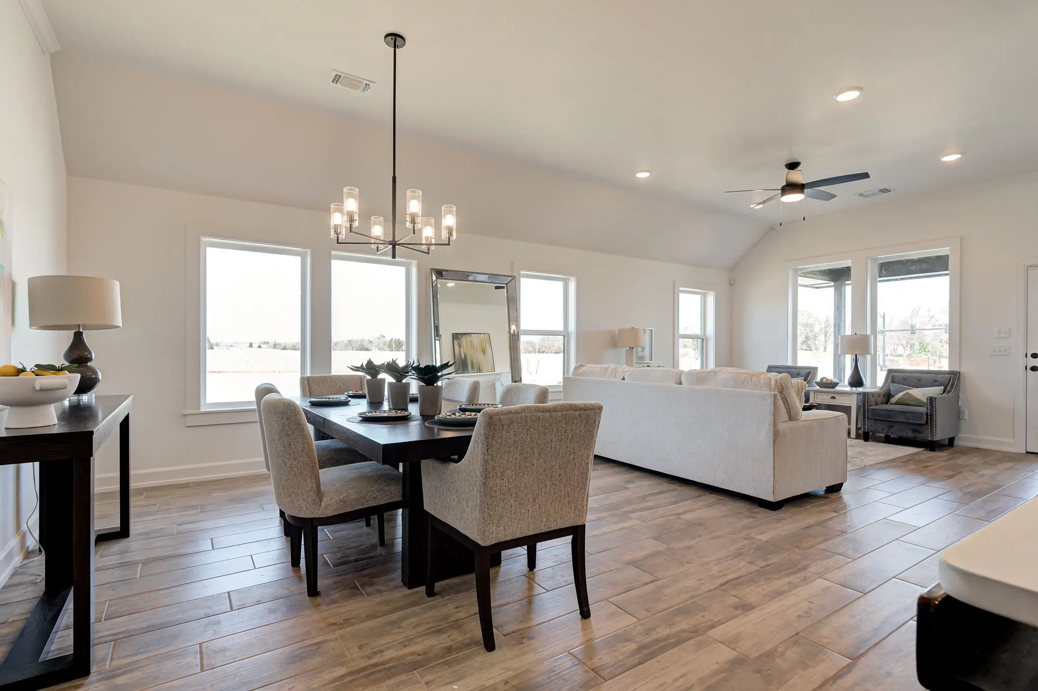 Example of Staged Boston floor plan - Features and Finishes may vary based on product availability