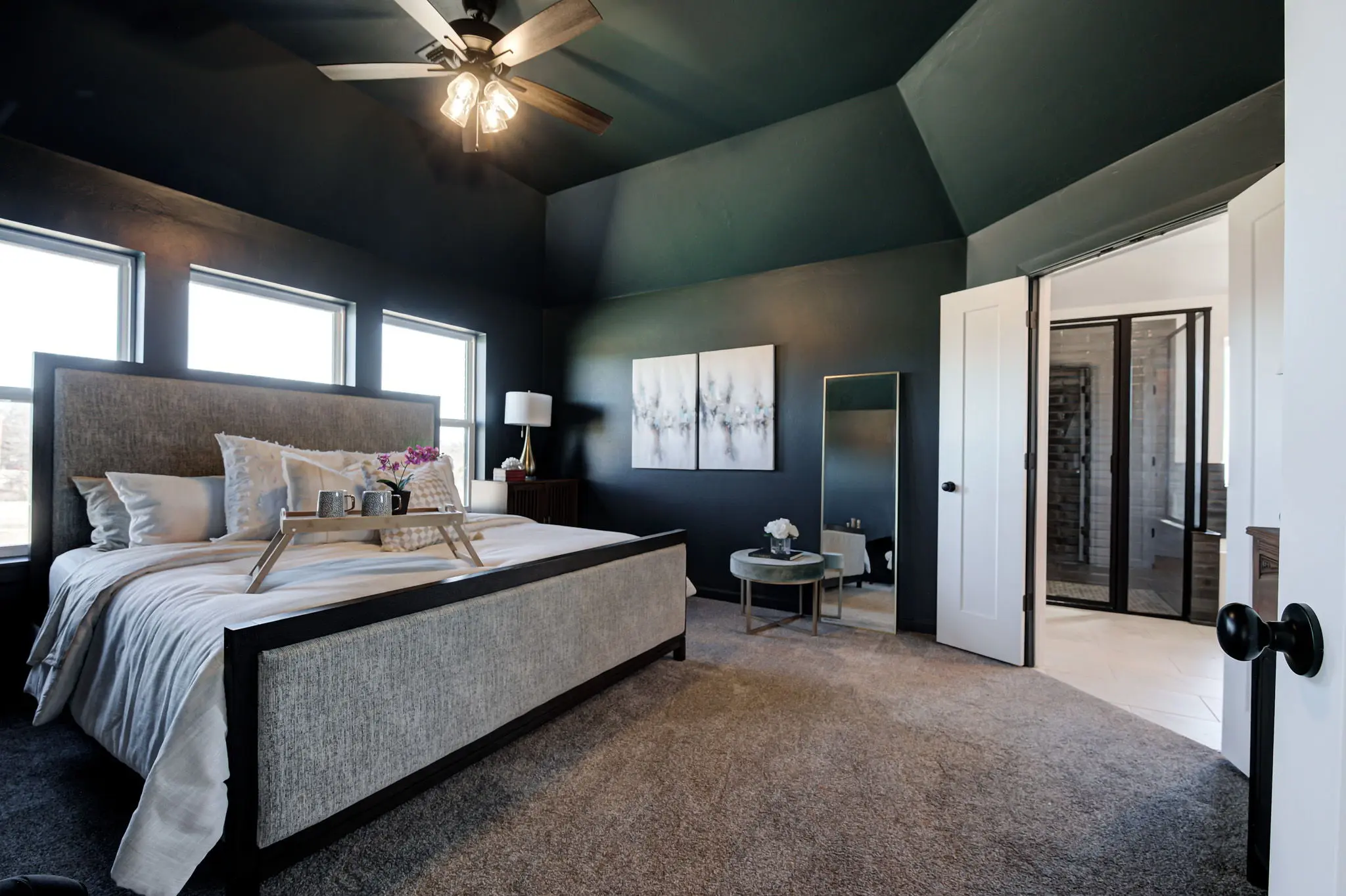 Example of Staged Boston floor plan - Features and Finishes may vary based on product availability