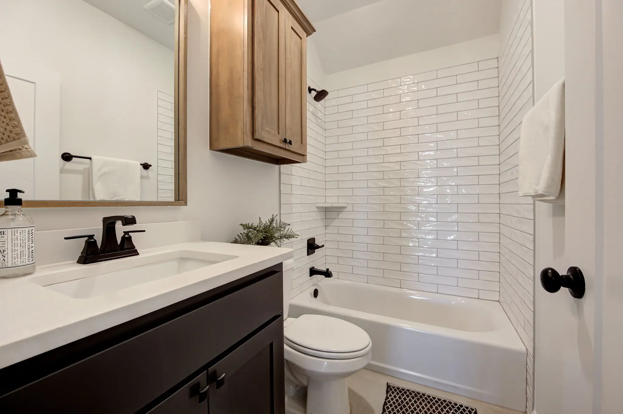 Example of Staged Boston floor plan - Features and Finishes may vary based on product availability