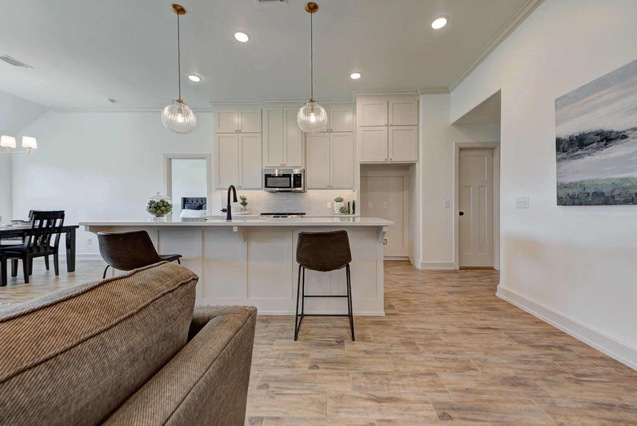 Example of staged Cherry Island floor plan - Features and Finishes may vary based on product availability