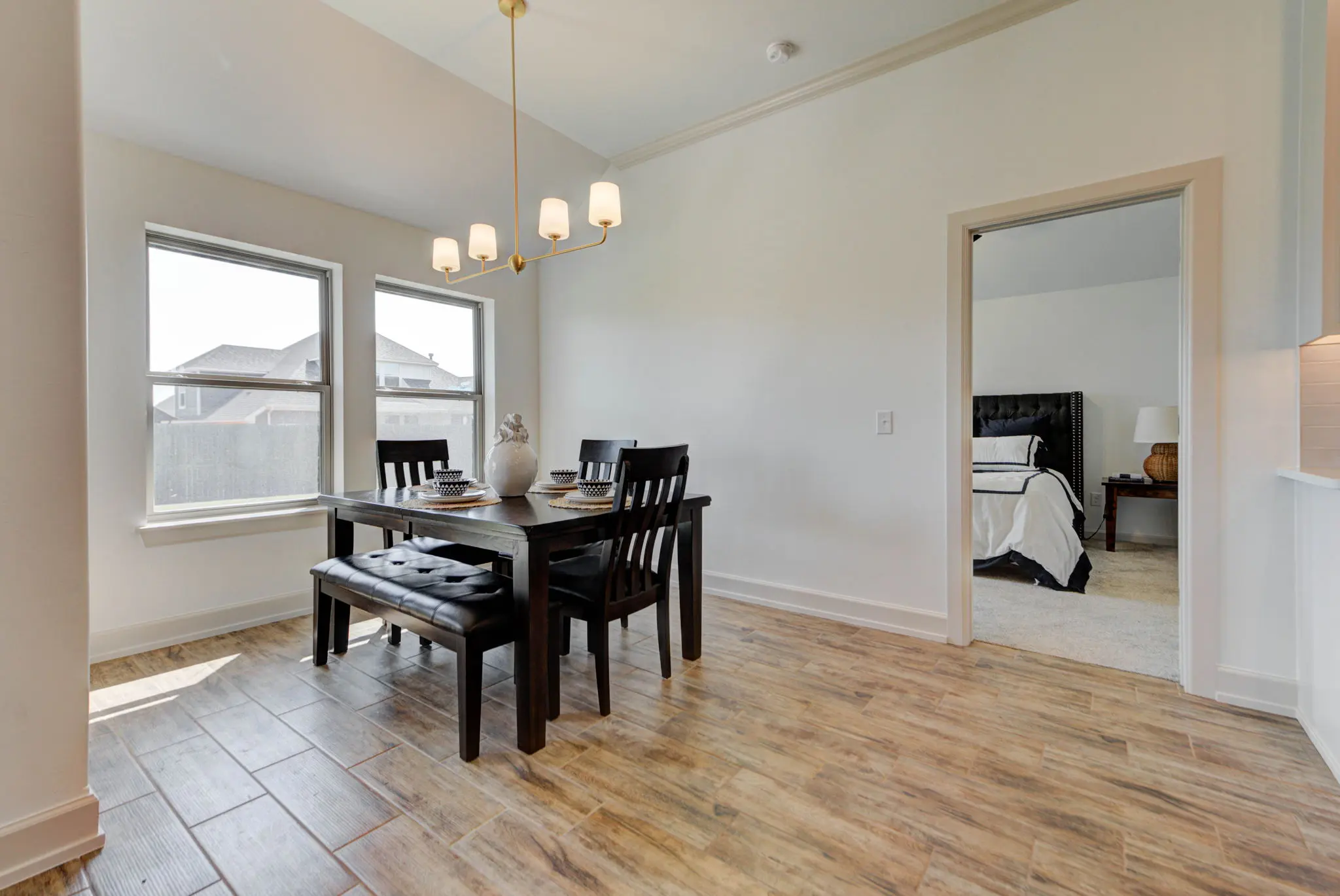 Example of staged Cherry Island floor plan - Features and Finishes may vary based on product availability
