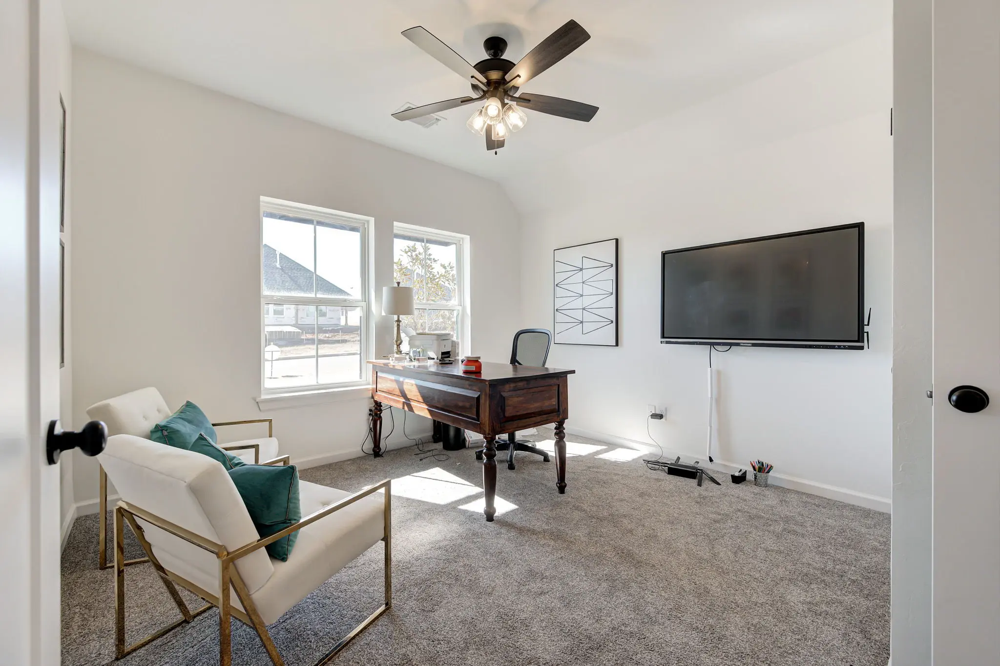 Example of Staged Boston floor plan - Features and Finishes may vary based on product availability