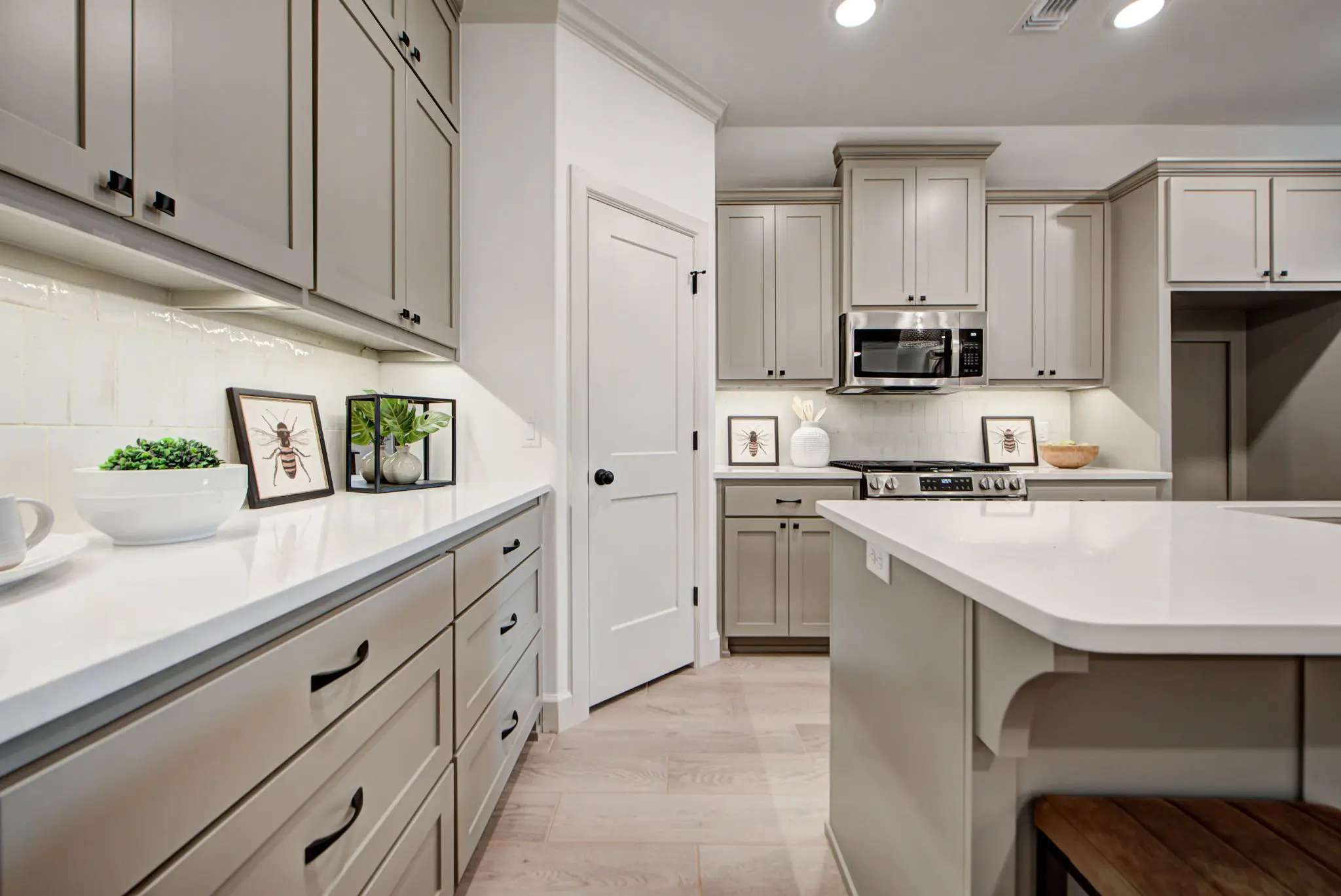 Example of staged Derby floor plan - Features and Finishes may vary based on product availability