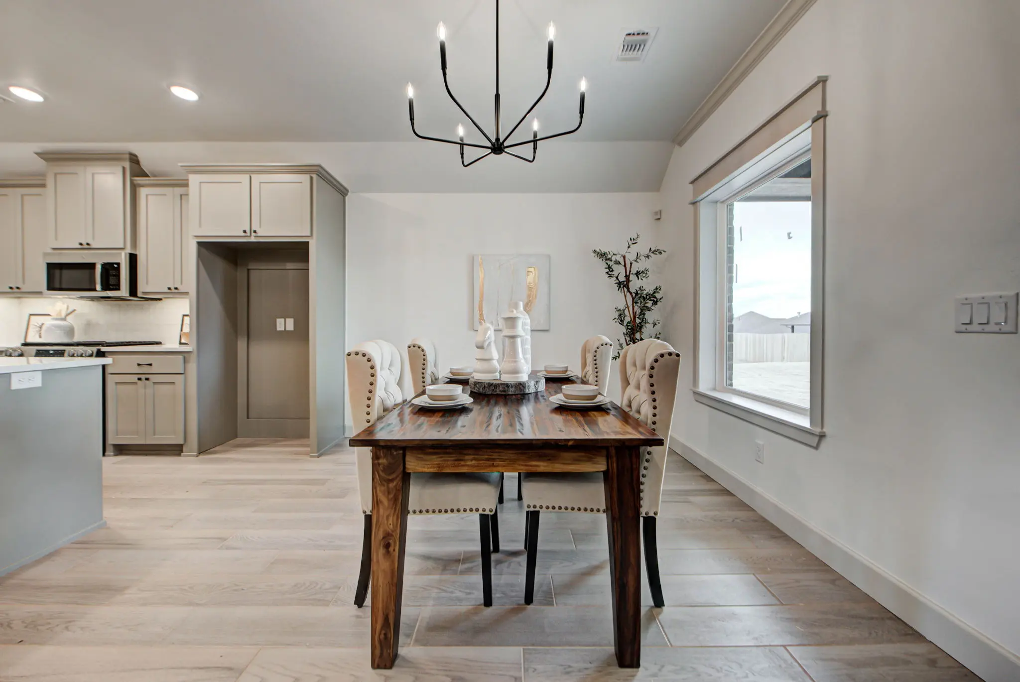 Example of staged Derby floor plan - Features and Finishes may vary based on product availability