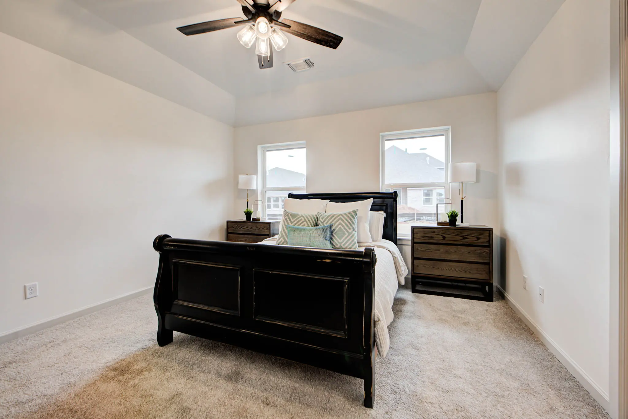 Example of staged Derby floor plan - Features and Finishes may vary based on product availability