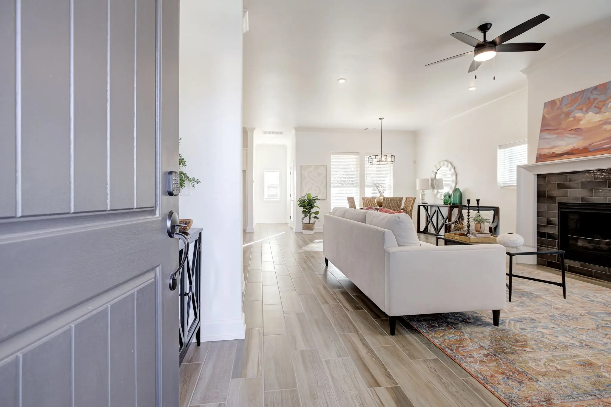 Example of Newport floor plan - Features and Finishes may vary based on product availability
