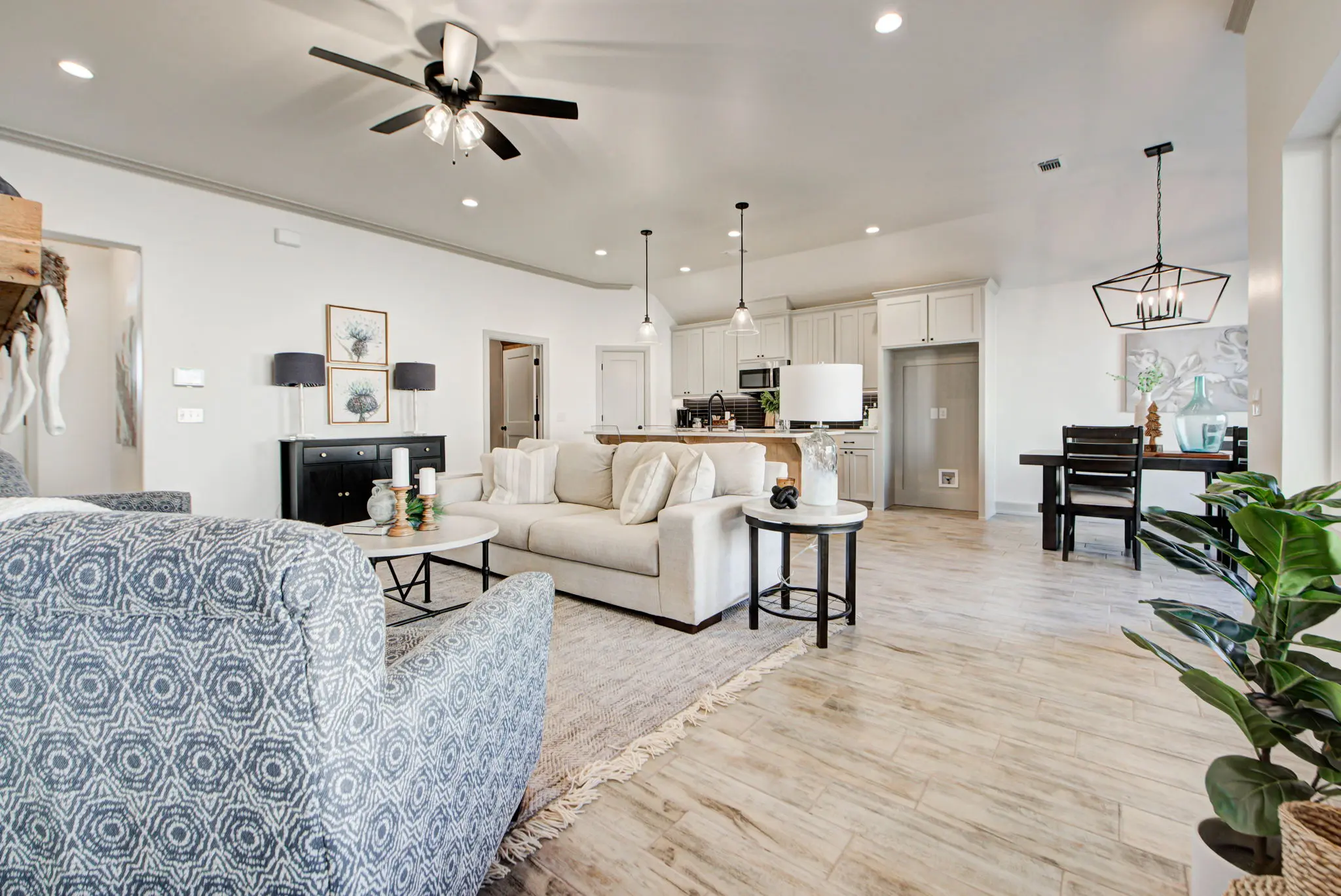 Example of Staged Amelia Floor Plan - Features and Finishes may vary based on product availability