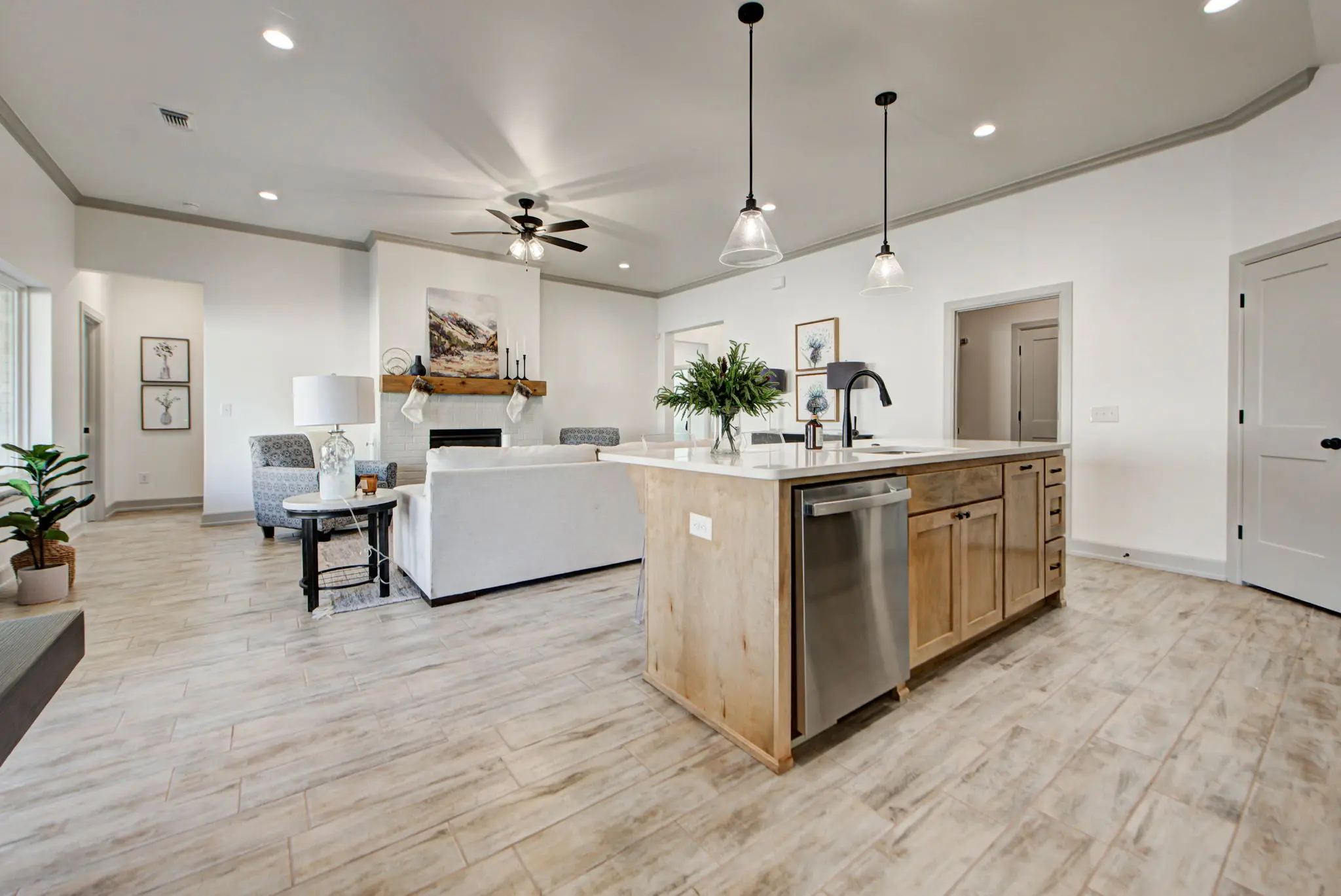 Example of Staged Amelia Floor Plan - Features and Finishes may vary based on product availability