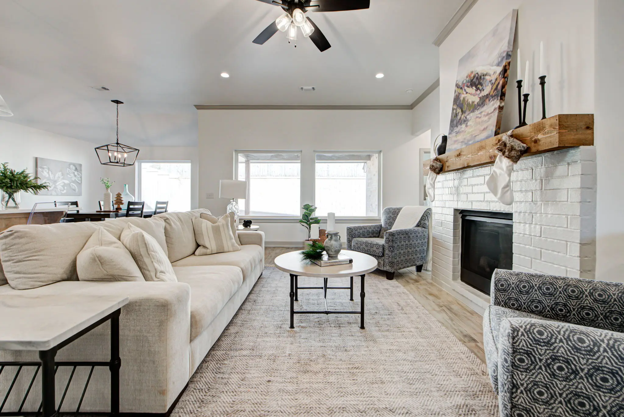 Example of Staged Amelia Floor Plan - Features and Finishes may vary based on product availability