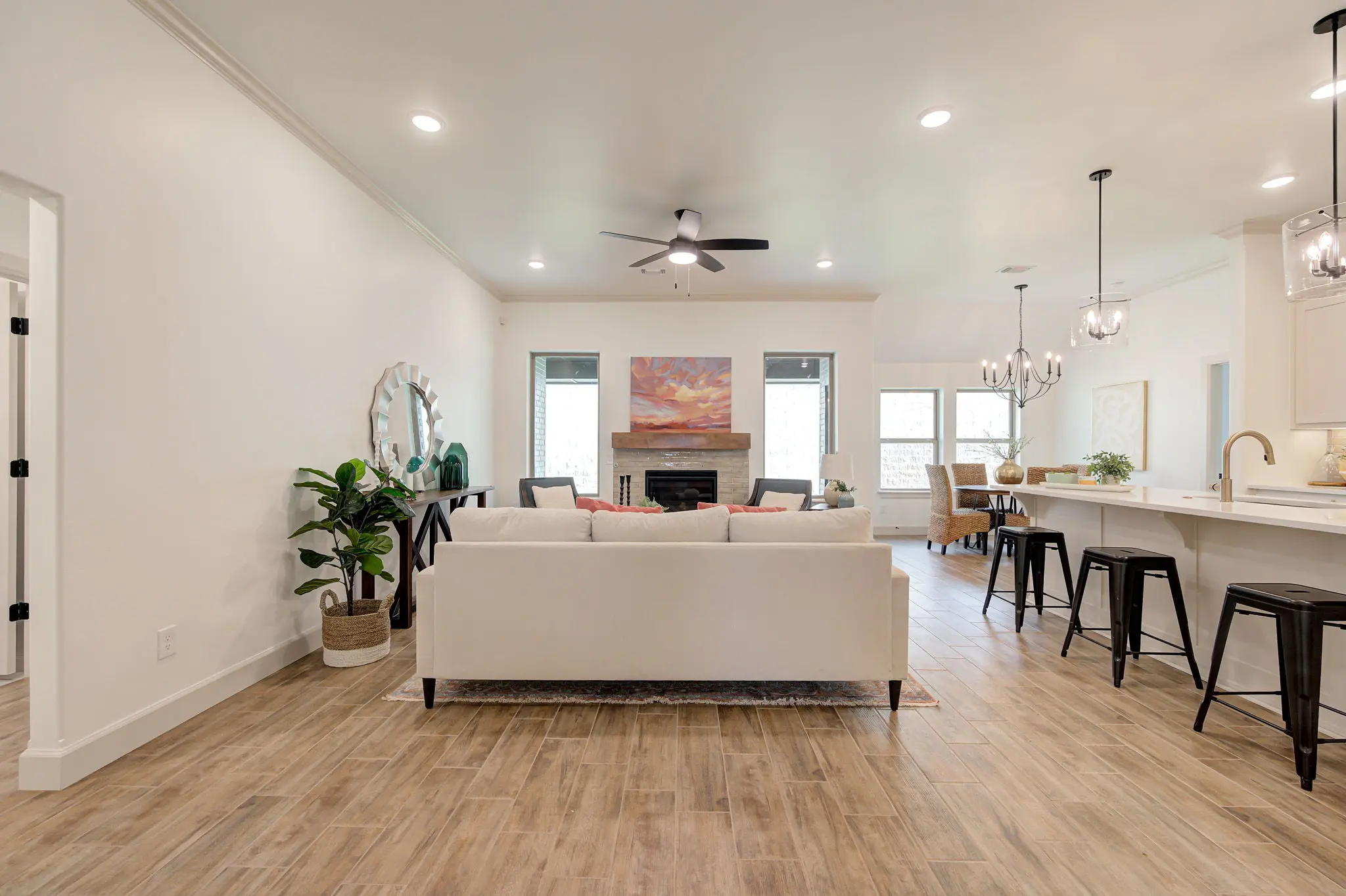 Example of Montauk floor plan - Features and Finishes may vary based on product availability