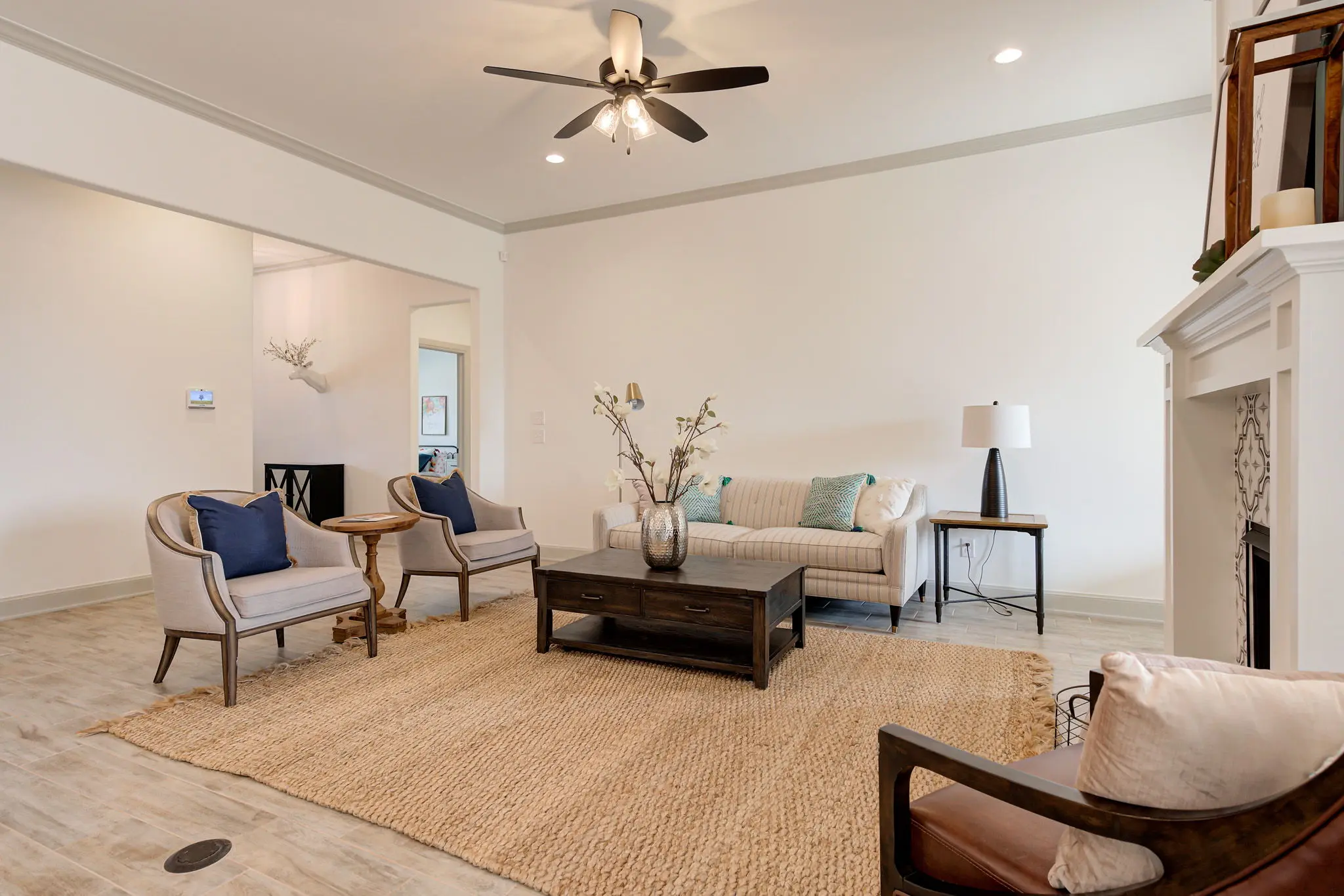 Example of staged Fenwick floor plan - Features and Finishes may vary based on product availability