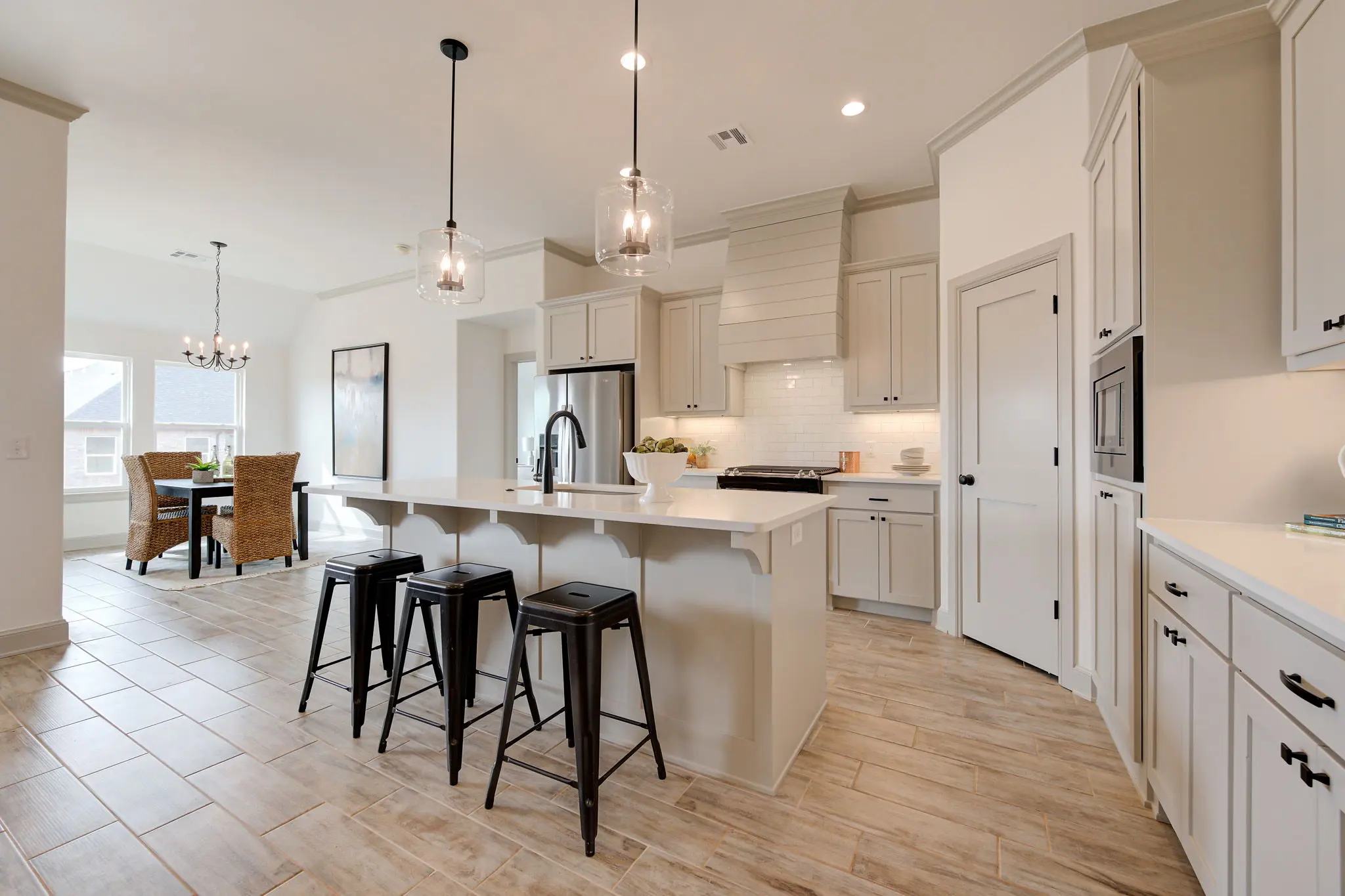Example of staged Fenwick floor plan - Features and Finishes may vary based on product availability