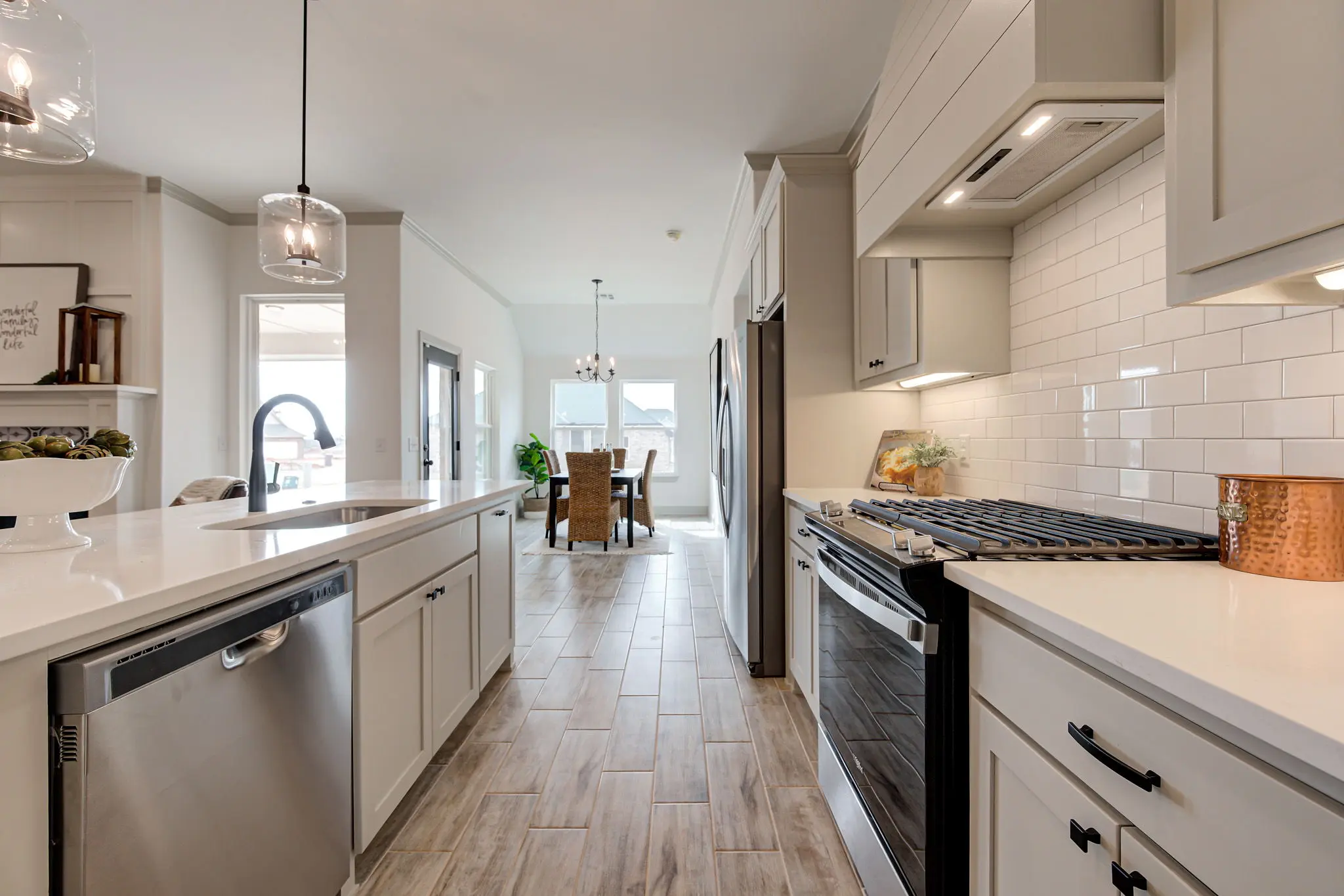 Example of staged Fenwick floor plan - Features and Finishes may vary based on product availability