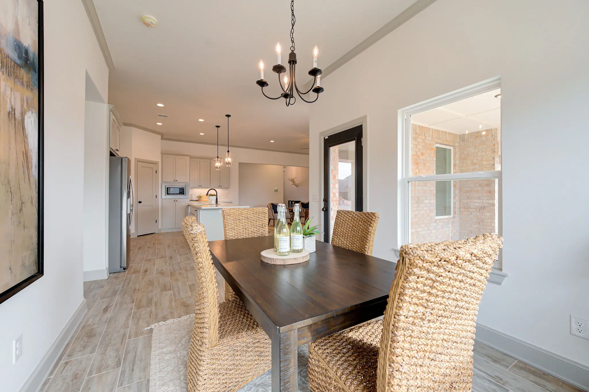 Example of staged Fenwick floor plan - Features and Finishes may vary based on product availability