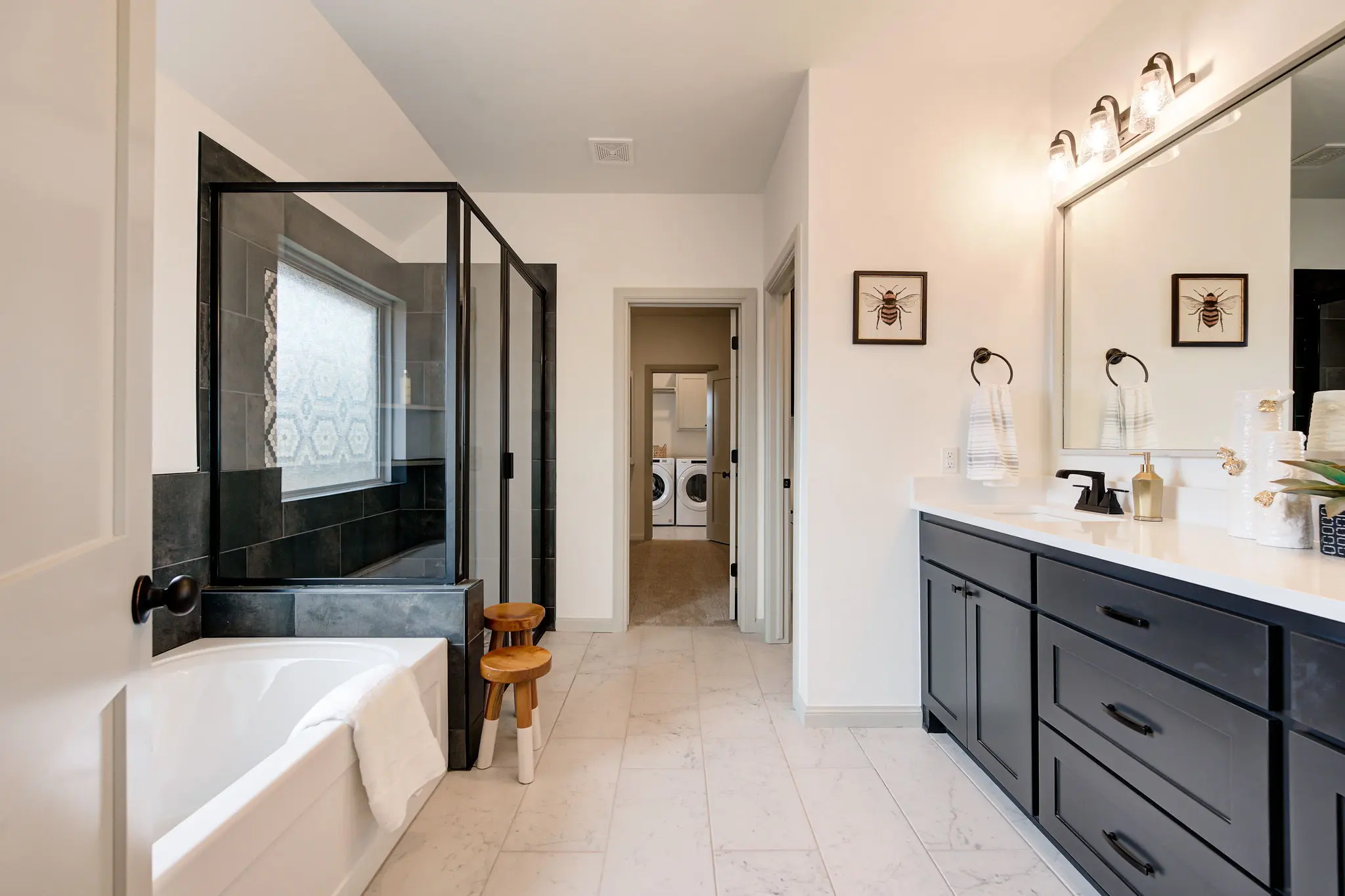 Example of staged Fenwick floor plan - Features and Finishes may vary based on product availability