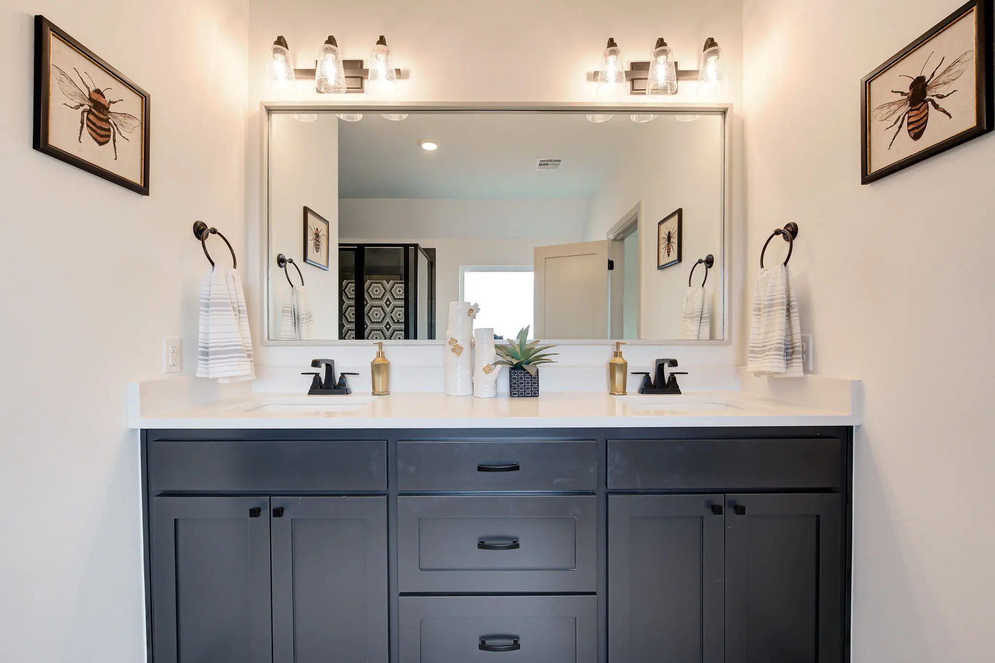 Example of staged Fenwick floor plan - Features and Finishes may vary based on product availability