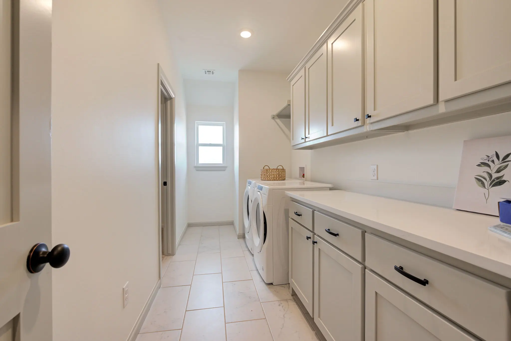 Example of staged Fenwick floor plan - Features and Finishes may vary based on product availability