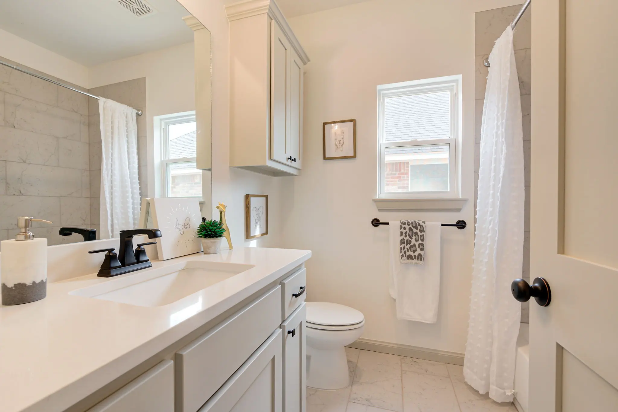 Example of staged Fenwick floor plan - Features and Finishes may vary based on product availability