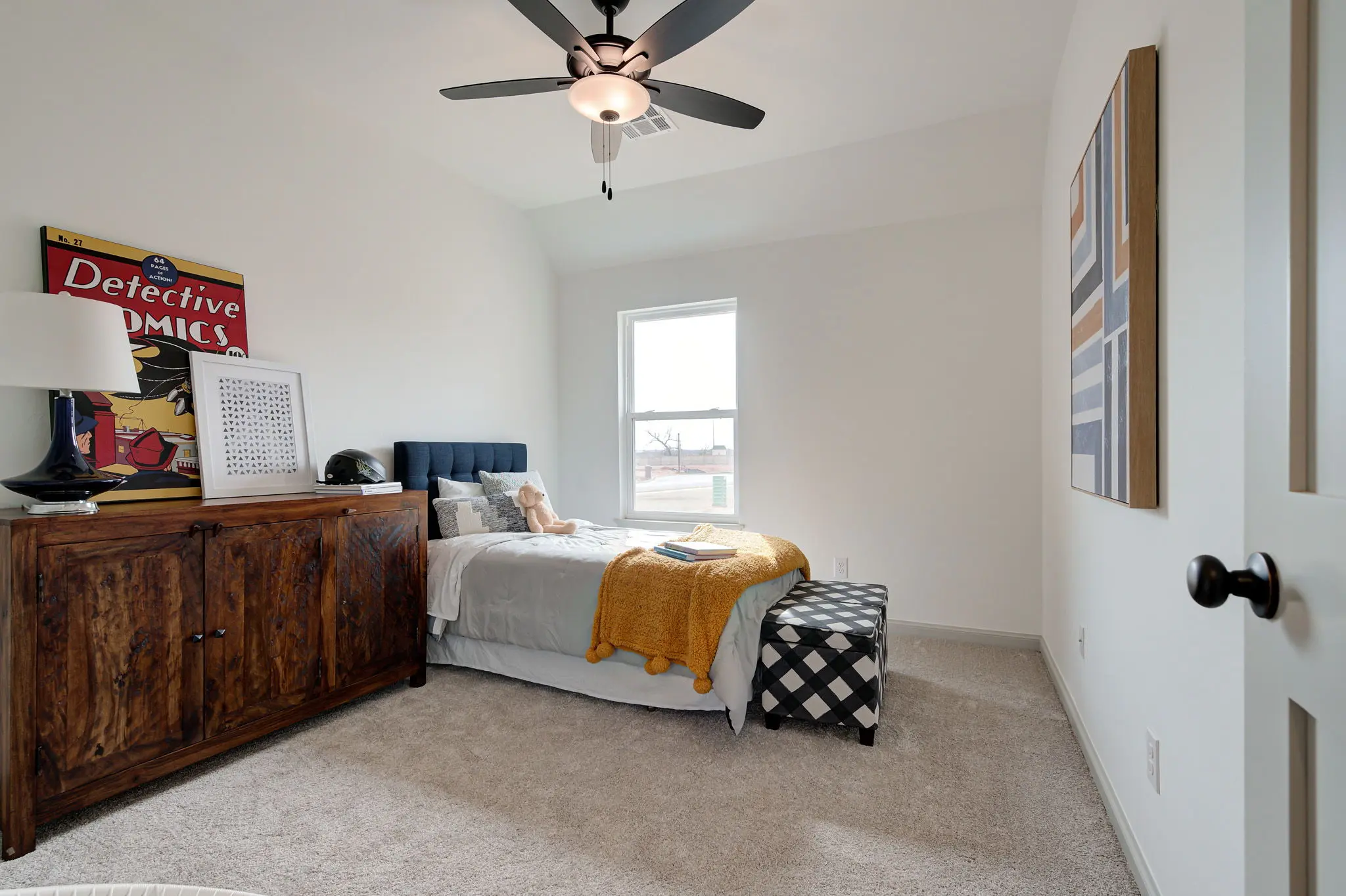 Example of staged Fenwick floor plan - Features and Finishes may vary based on product availability