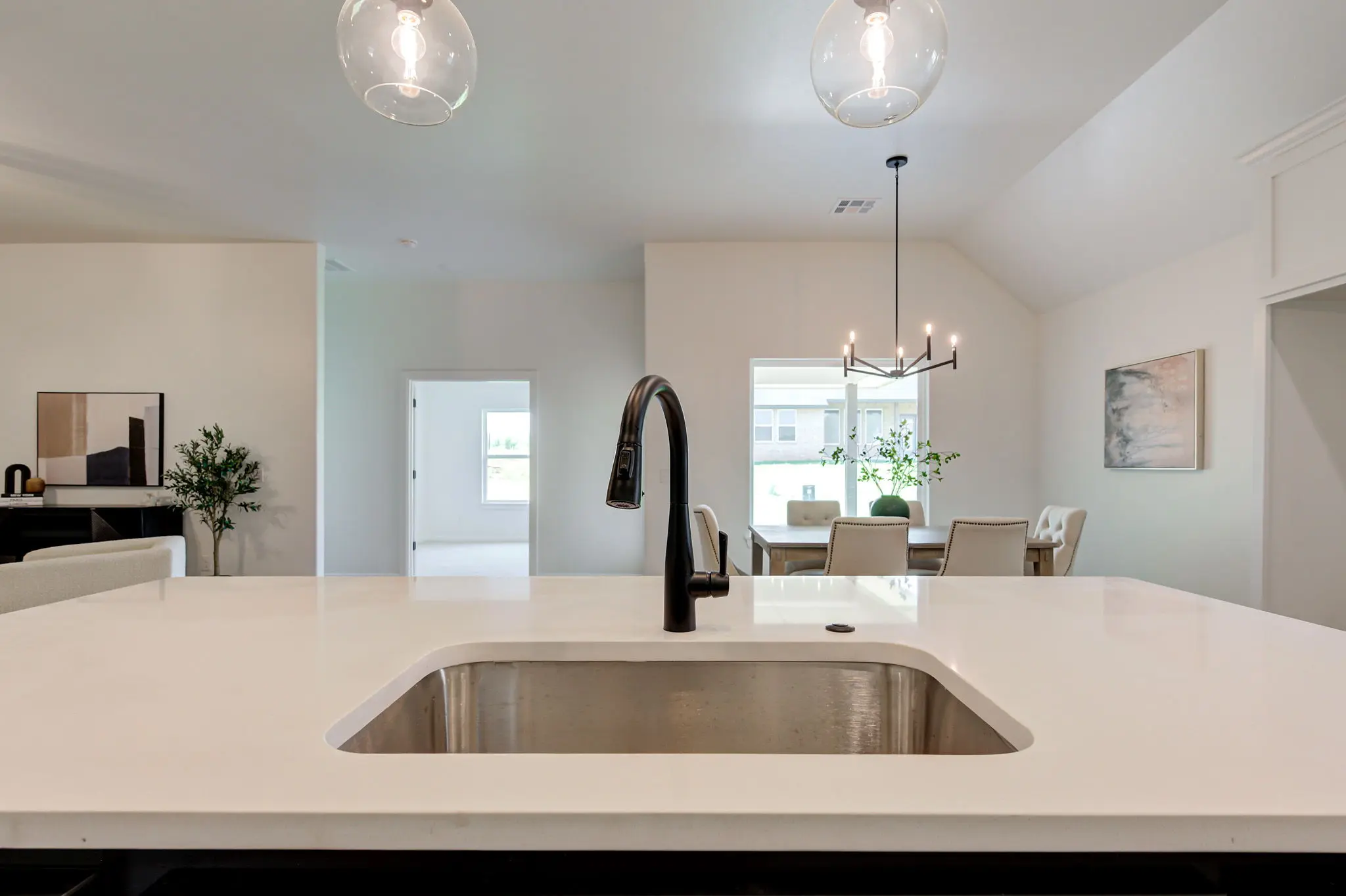 Example of staged Dover floor plan - Features and Finishes may vary based on product availability