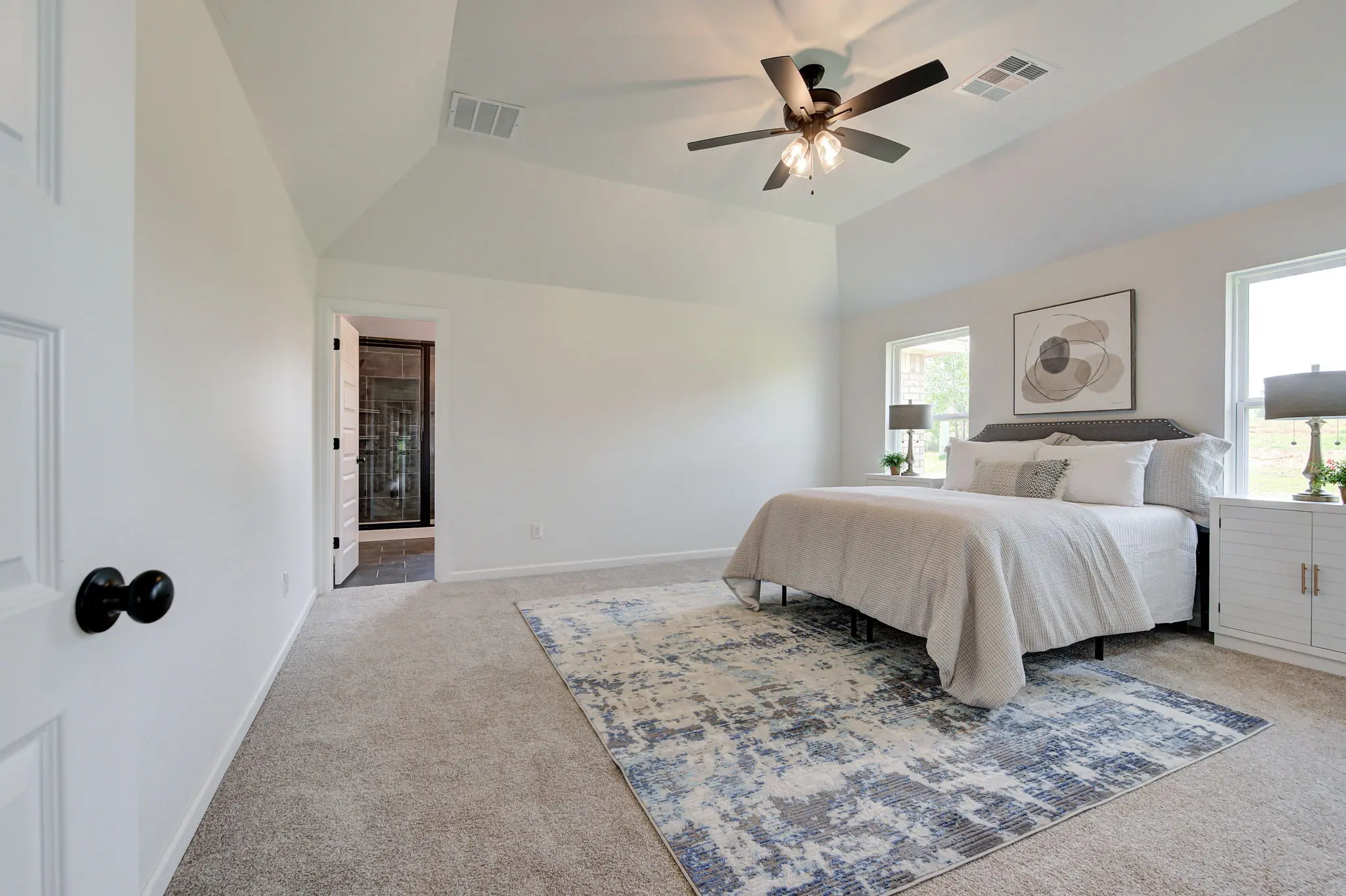Example of staged Dover floor plan - Features and Finishes may vary based on product availability