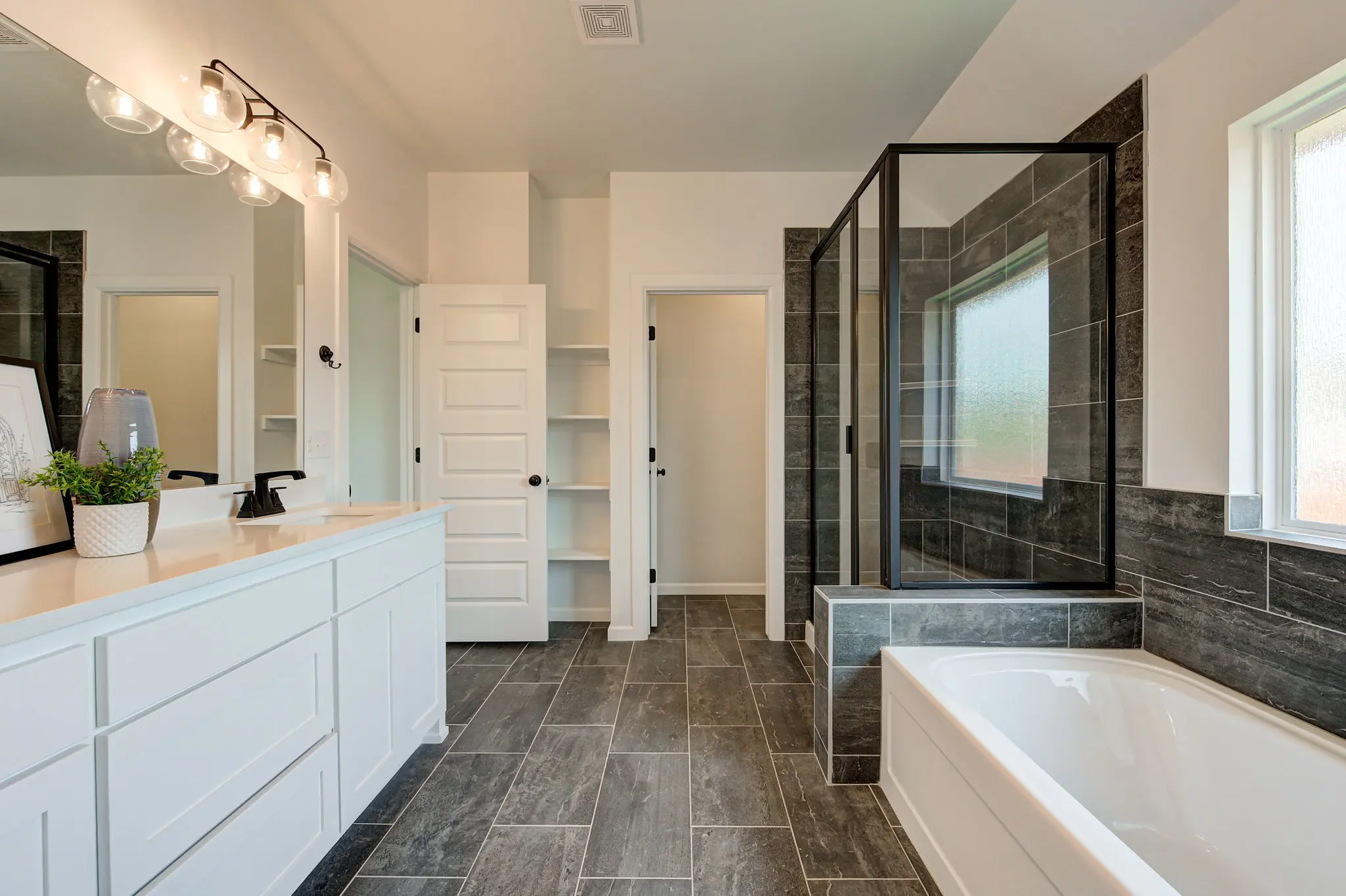 Example of staged Dover floor plan - Features and Finishes may vary based on product availability