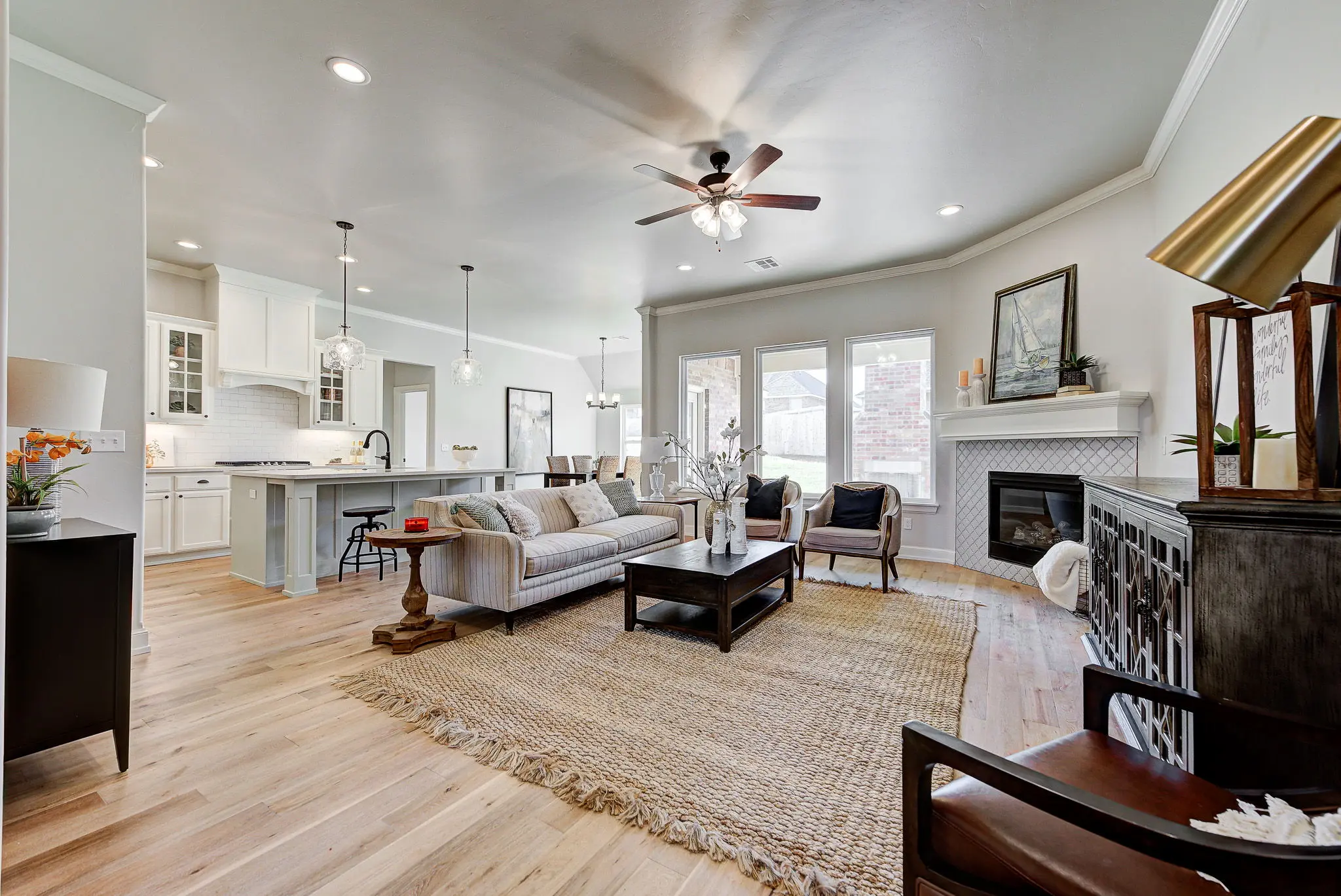 Example of Staged Chatham floor plan - Features and Finishes may vary based on product availability